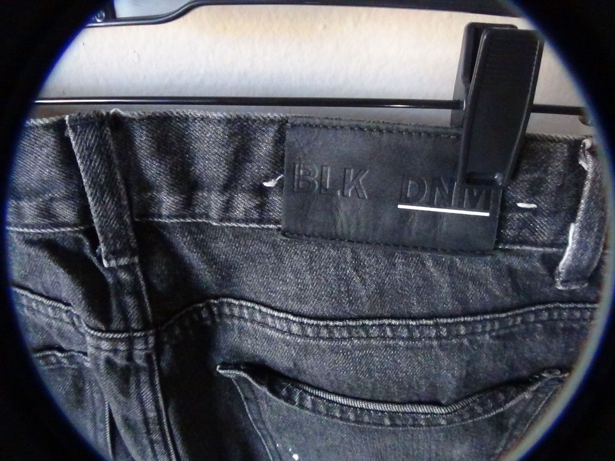 Blk Dnm BLK DNM Bleached Size US 31 - 5 Thumbnail
