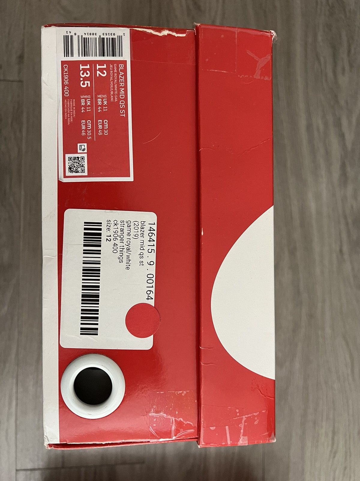Nike BLAZER MID - STRANGER THINGS - US 12 Size US 12 / EU 45 - 4 Thumbnail