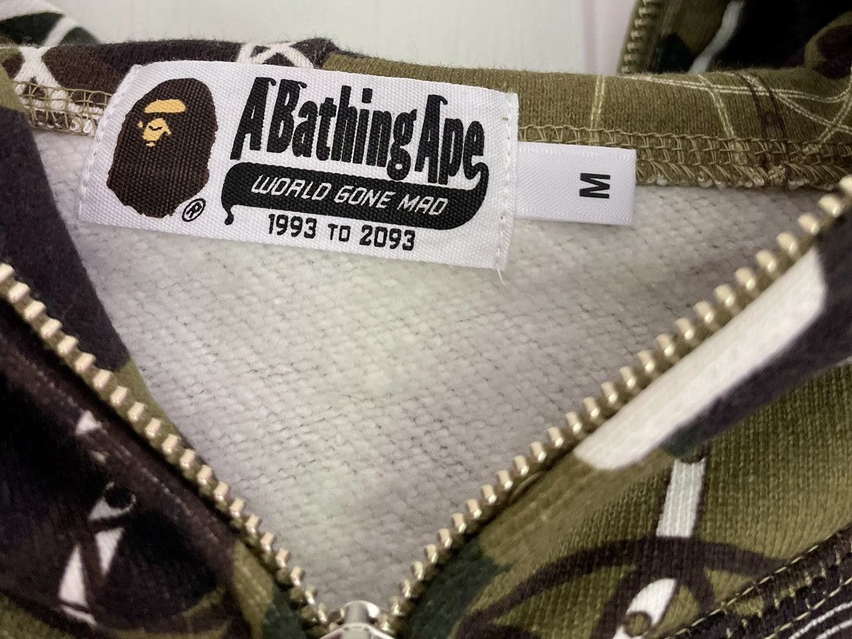 Bape Bape x Futura Full Zip Hoodie Size US M / EU 48-50 / 2 - 5 Thumbnail