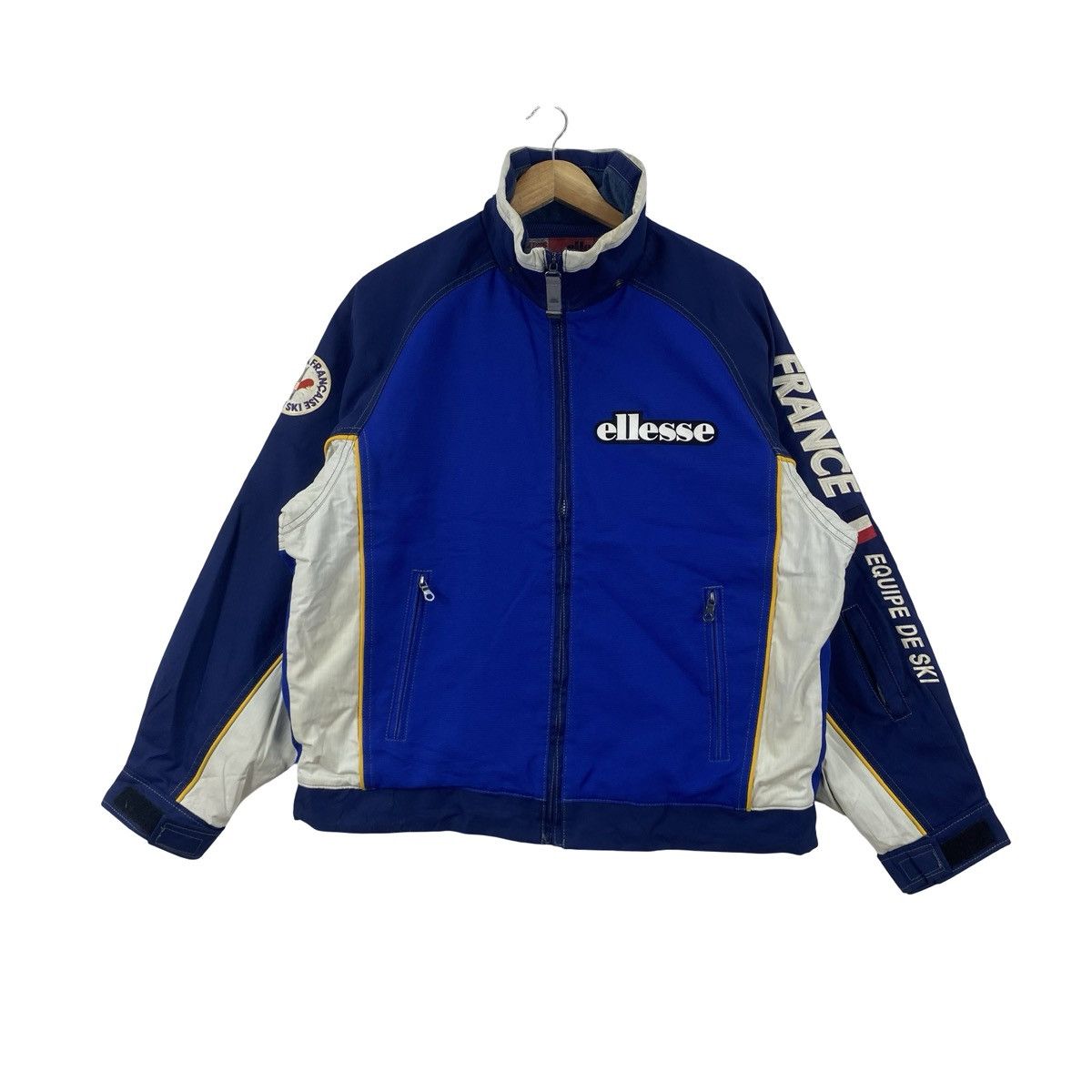 Ellesse Vintage ELLESSE FRANCE EQUIPE De Ski Breathable Fabric Ski Size US L / EU 52-54 / 3 - 1 Thumbnail