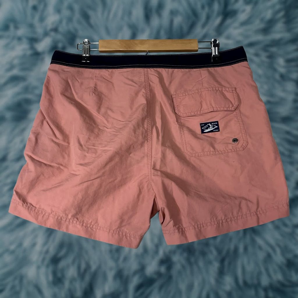 Superdry Superdry Swim Shorts Orange Black Men’s Size L Lined Size US 33 - 1 Thumbnail