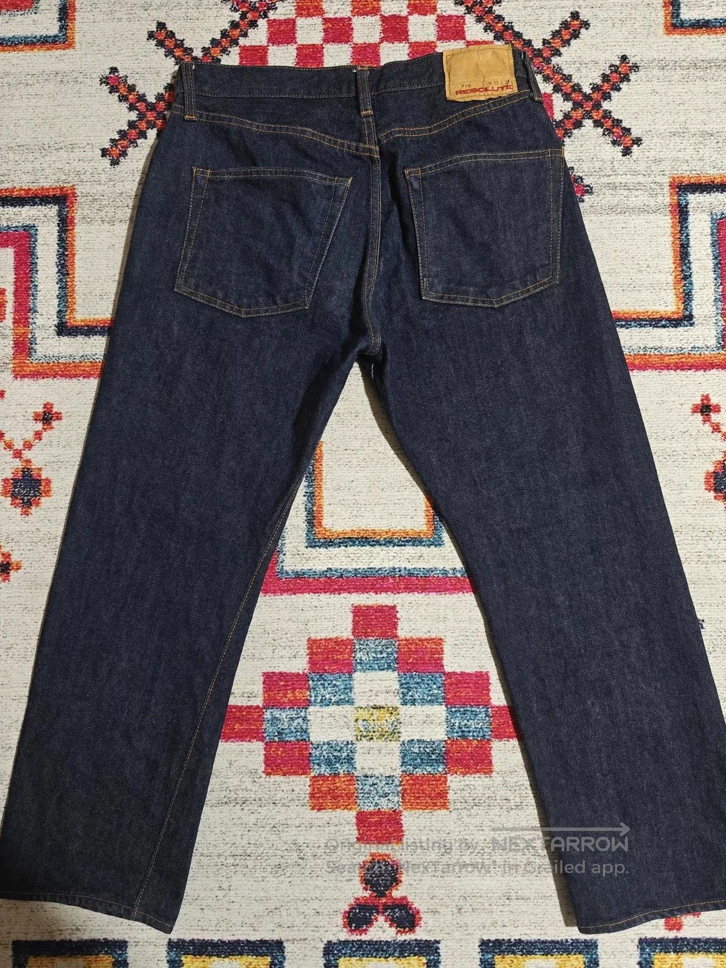 RESOLUTE RESOLUTE 710 Limited Cropped Jeans. Size US 33 - 3 Thumbnail