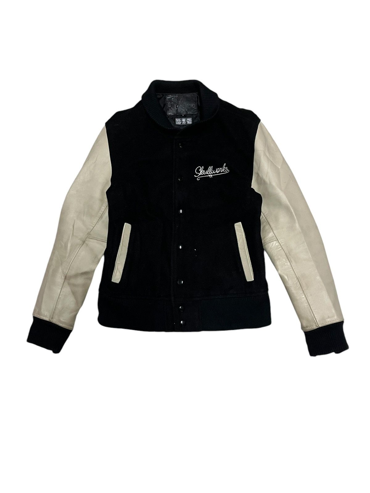JACKROSE スタジャン SKULL WORKS HARD WARE JACKROSE 🔥 Skull Works Hard Ware x Jack Rose Varsity Jacket | Grailed