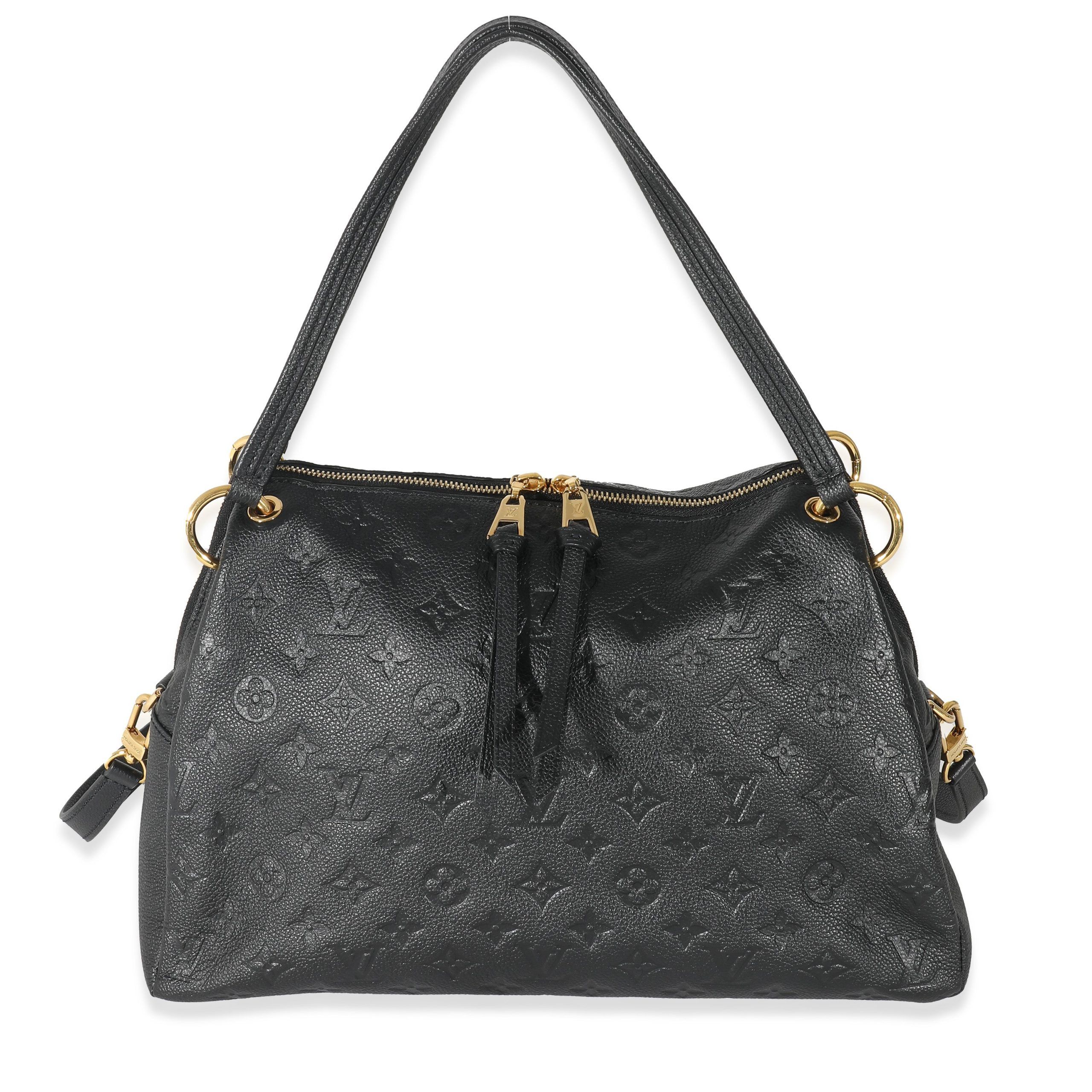 Louis Vuitton Black Empreinte Ponthieu PM