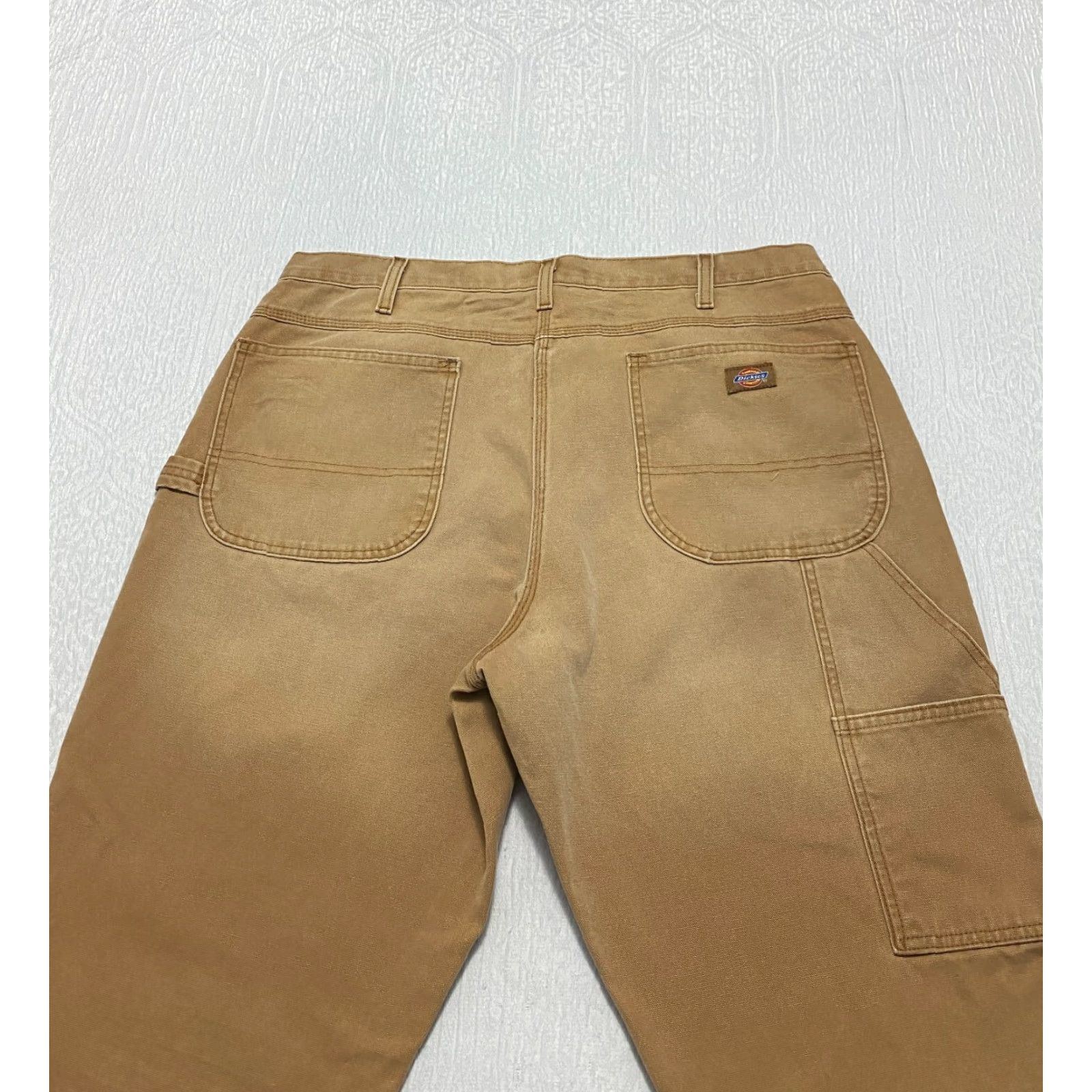 Dickies Dickies Relaxed Heavyweight Duck Carpenter Pants Men's 38x32 Brown Dataset Size US 38 / EU 54 - 3 Thumbnail