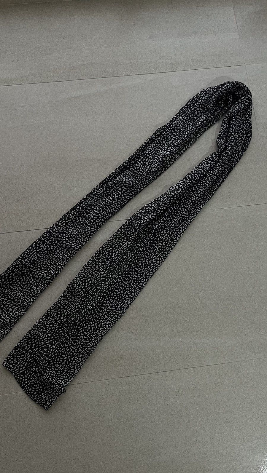 Saint Laurent Paris FW13 Saint Laurent Paris Babycat Silk Scarf by Hedi Slimane Size ONE SIZE - 4 Thumbnail