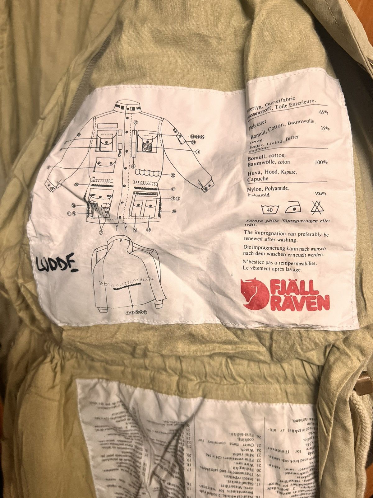 Fjallraven × Vintage Fjallraven uniquemulti pocket jacket vintage apple gropcore Size US XL / EU 56 / 4 - 11 Thumbnail
