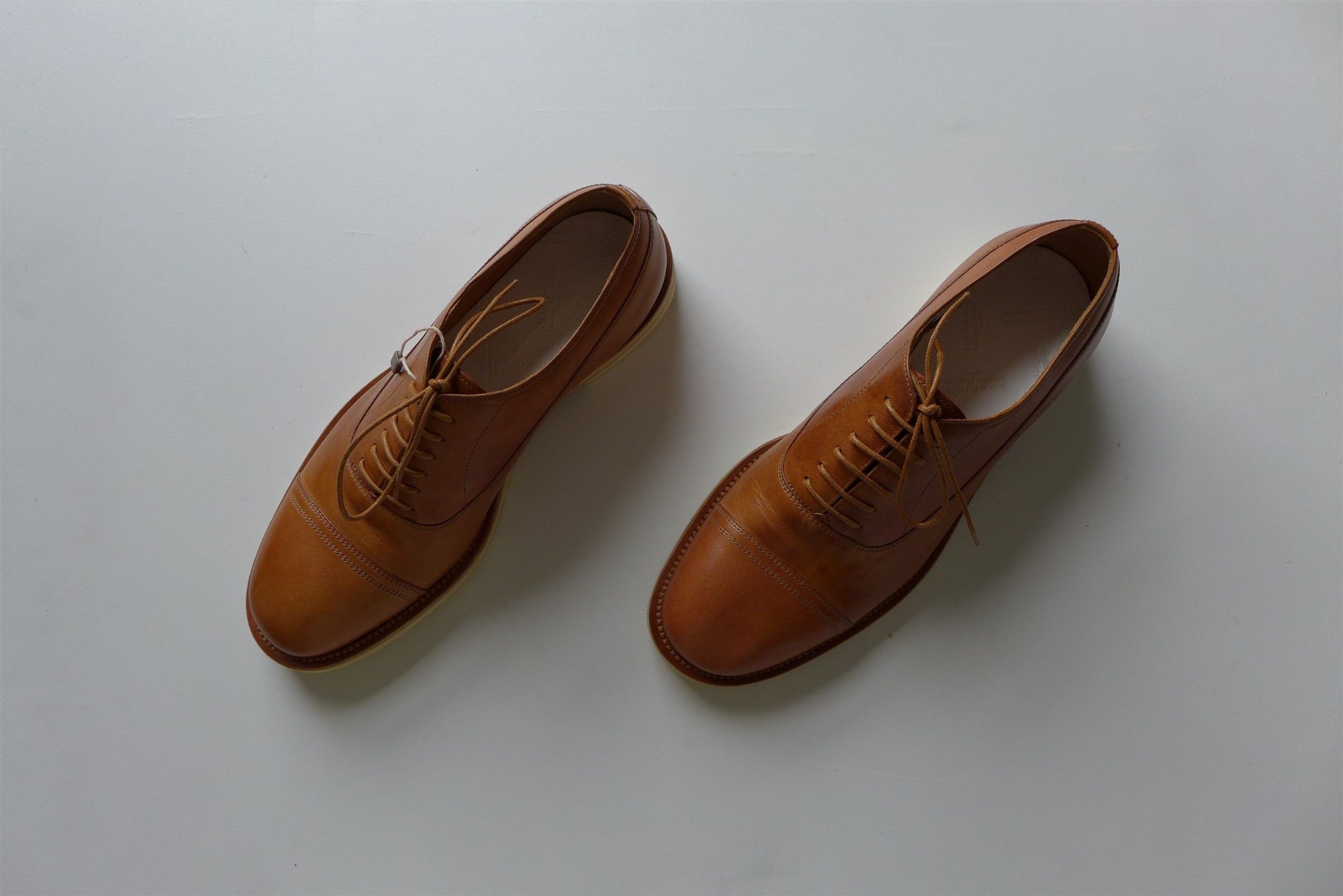 Maison Margiela Margiela Oxford Shoes - Vegetable Tanned Calf Leather Size US 8 / EU 41 - 5 Thumbnail