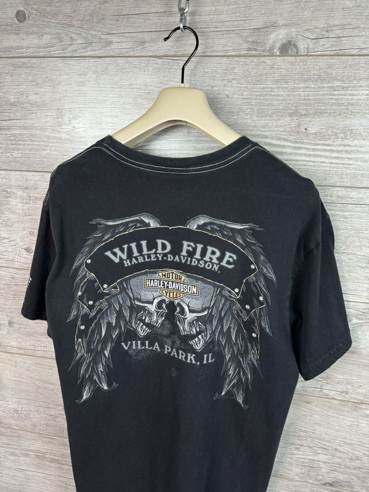Vintage HARLEY DAVIDSON WILD FIRE VILLA PARK SIZE XL Size US XL / EU 56 / 4 - 4 Thumbnail