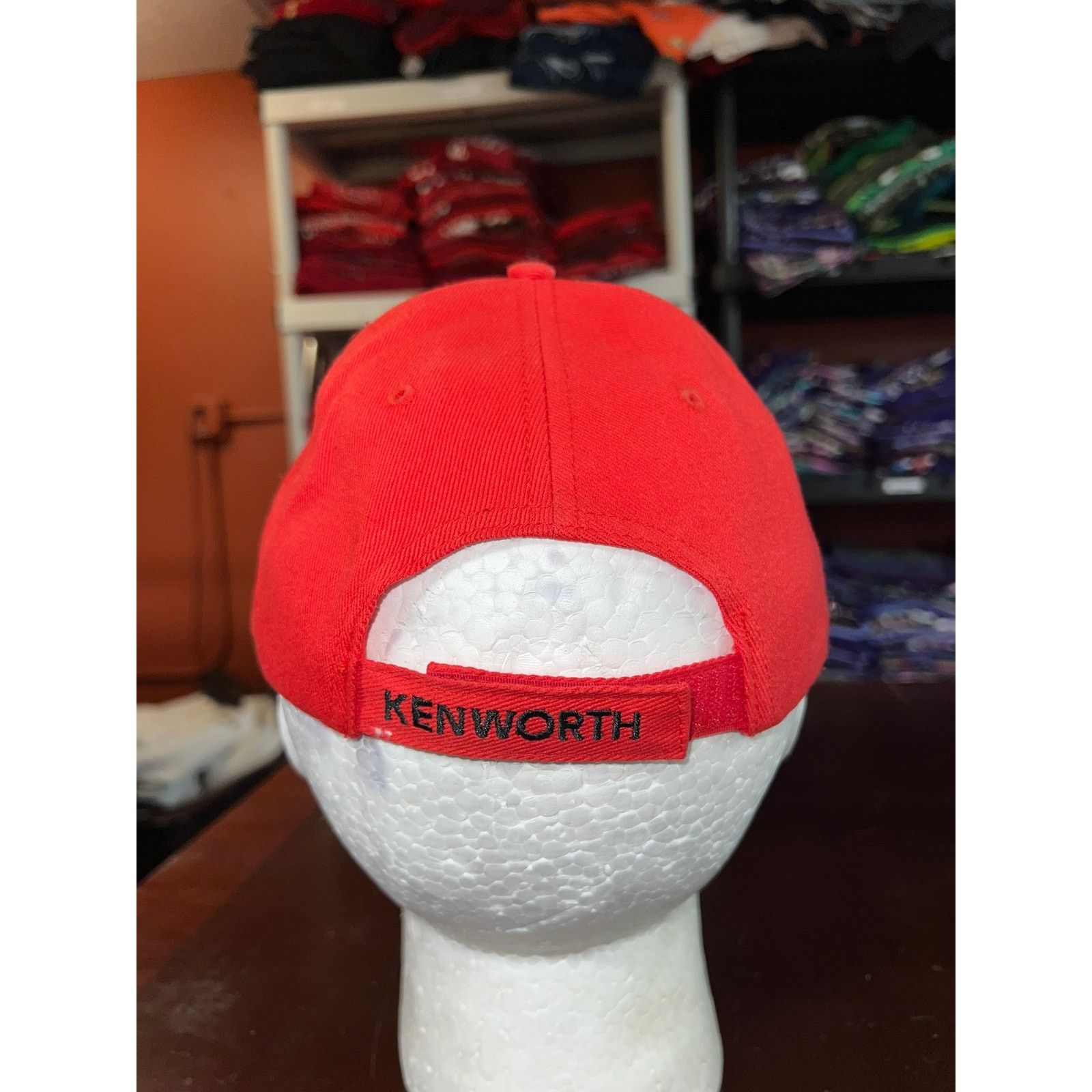 Vintage Vintage Kenworth Red Hat Baseball Style Cap headwear Size ONE SIZE - 4 Thumbnail