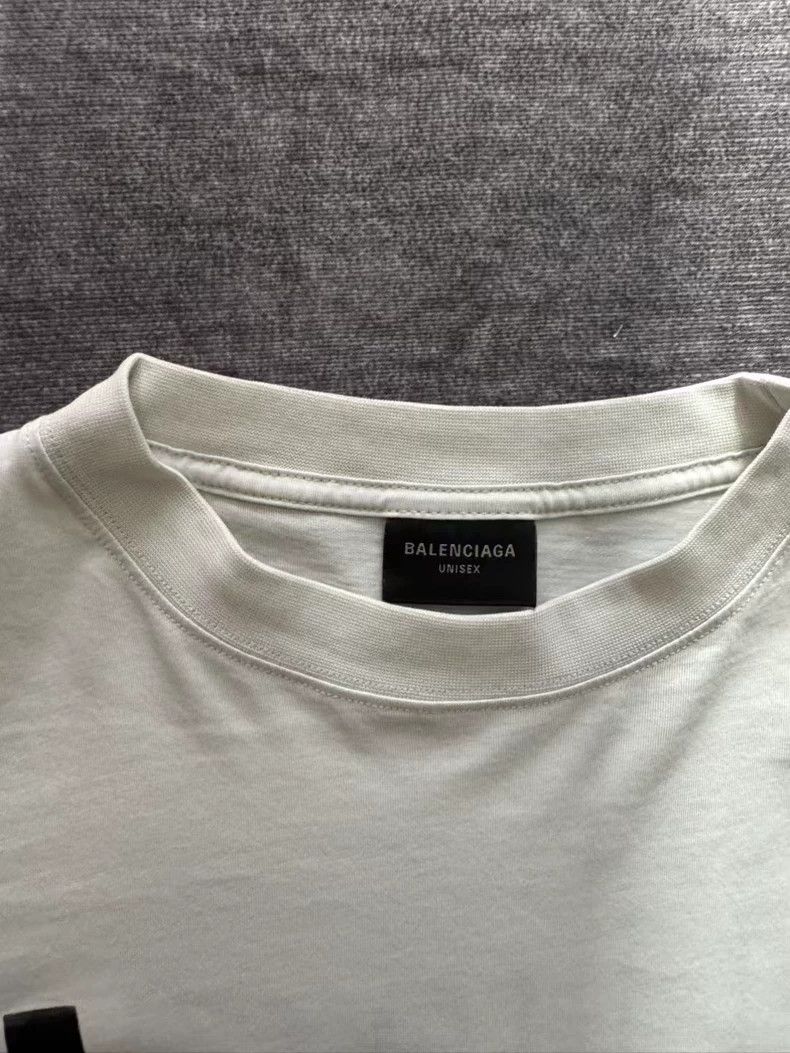 Balenciaga Balenciaga Basketball Shoes Logo T-Shirt Size US S / EU 44-46 / 1 - 3 Thumbnail