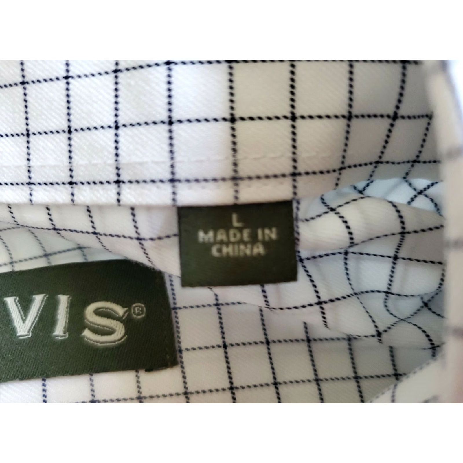 Orvis Orvis Gingham Short Sleeve Button-Up Shirt Men's L White Cotton Regular Shirt Size US L / EU 52-54 / 3 - 7 Thumbnail
