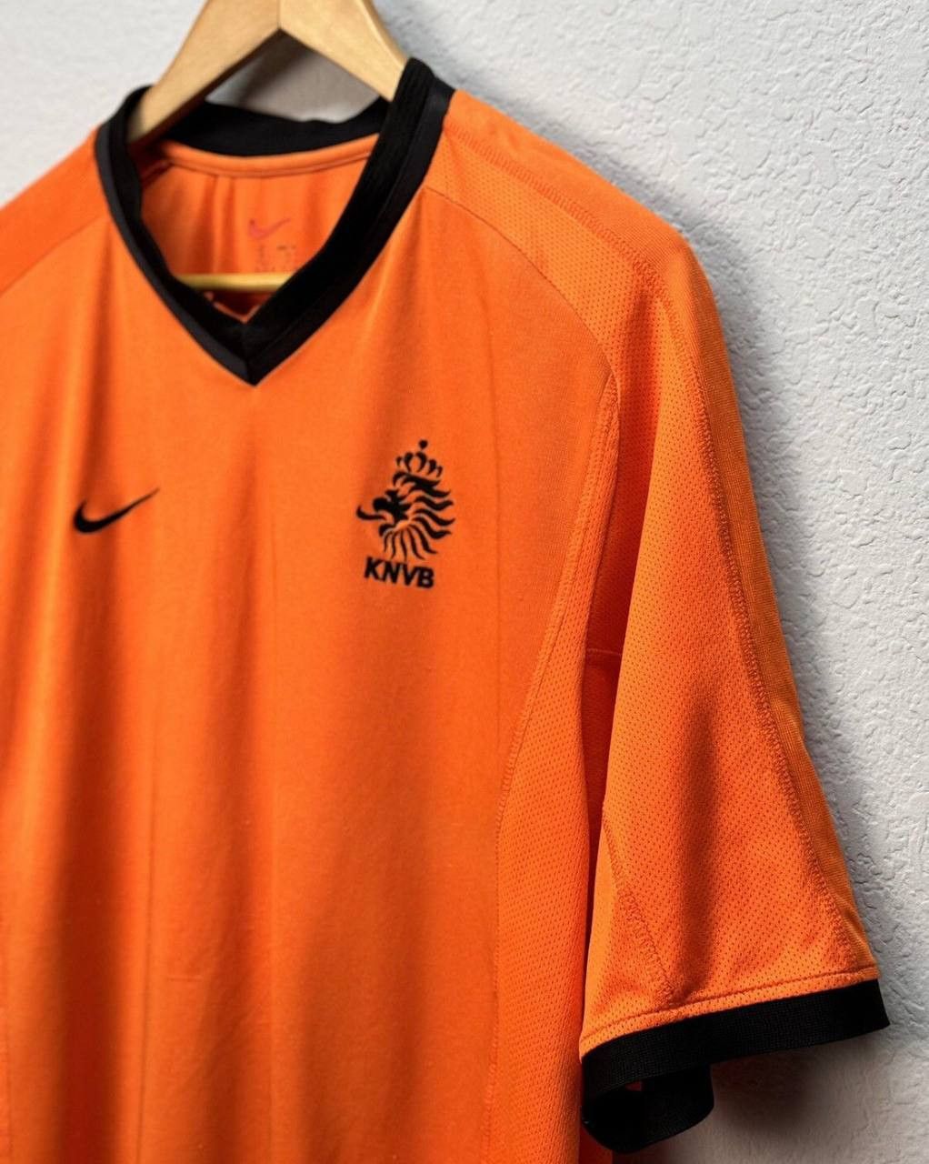 Nike × Vintage Nike 90s Rare Netherlands KNVB Soccer Jersey Drill Size US L / EU 52-54 / 3 - 2 Thumbnail