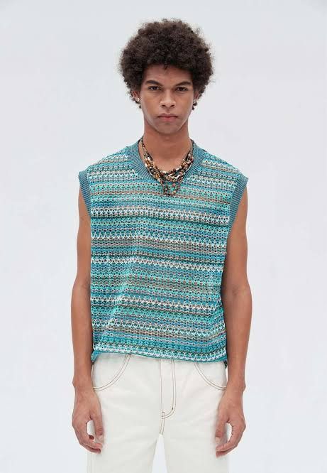 Andersson Bell Andersson Bell Monaco Knit Vest Size US L / EU 52-54 / 3 - 2 Thumbnail