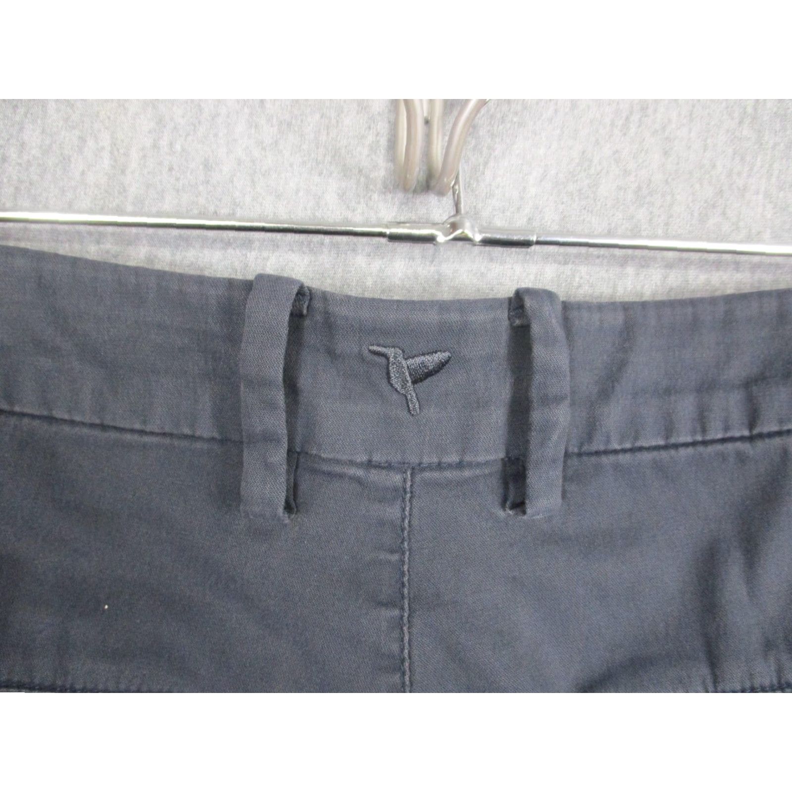 Vintage Birddog Boom Pants Mens 32x28 Gray Chino Slim Tapered Zip Pockets Casual Stretch Pants Size US 32 / EU 48 - 7 Thumbnail