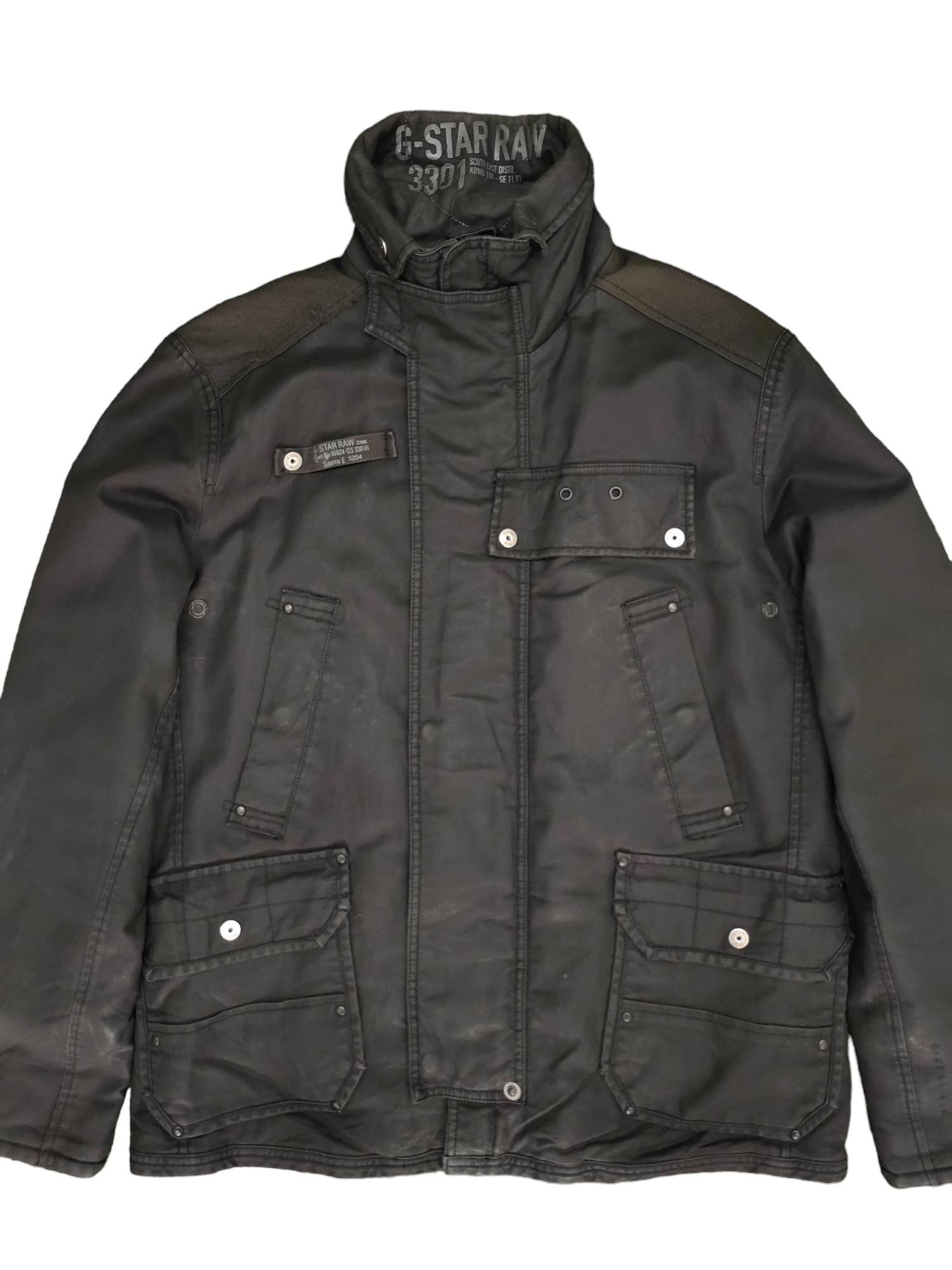 G-Star Vintage G-Star Raw Multi Pocket Quilted Jacket Size US XL / EU 56 / 4 - 2 Thumbnail