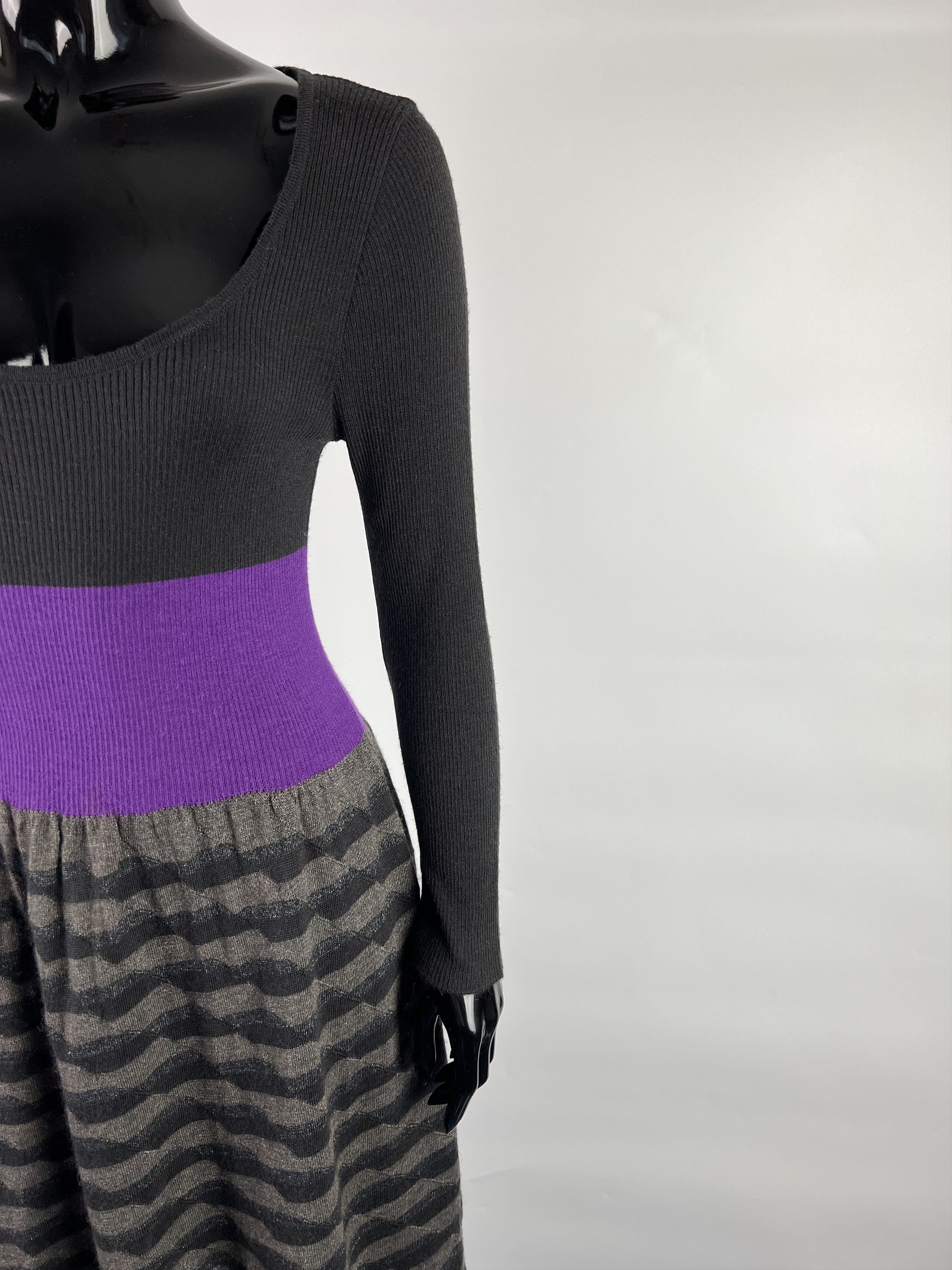 Kenzo Kenzo Wool Midi Dress Size L Size L / US 10 / IT 46 - 6 Thumbnail