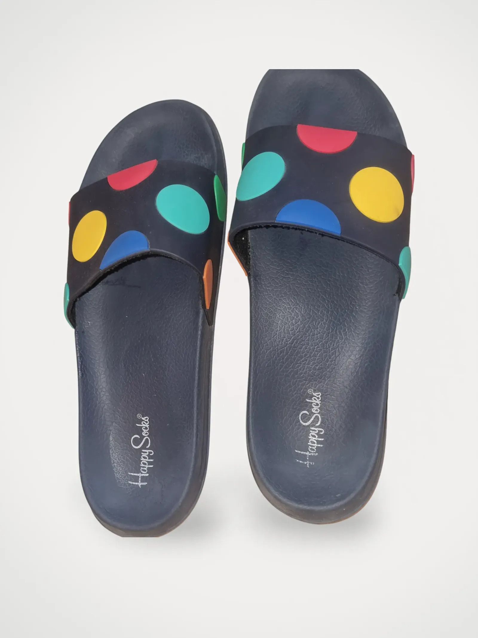 Happy Socks Happy Socks Flip-flops Size US 12 / EU 45 - 1 Thumbnail