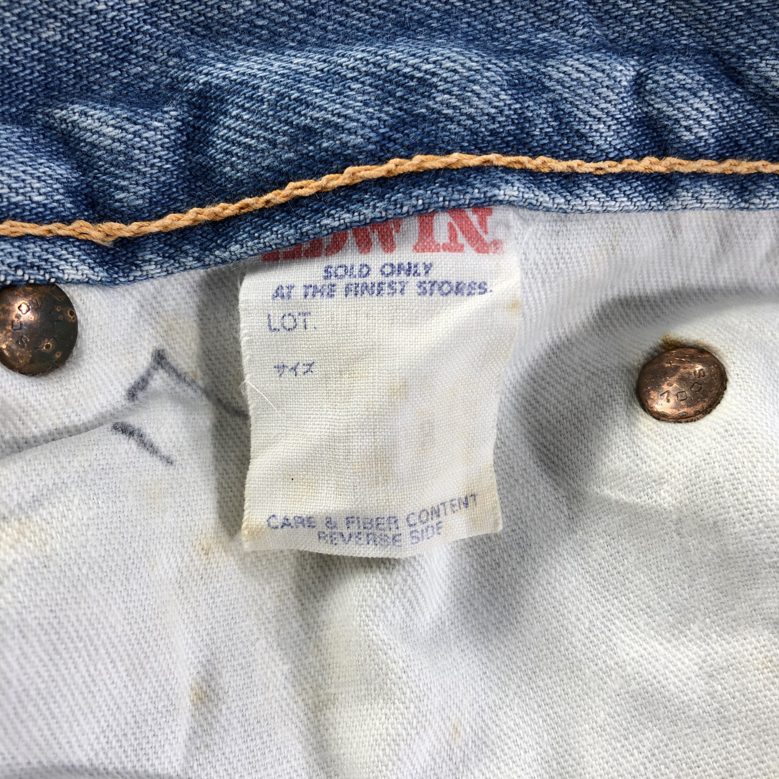 Edwin Vintage Blue Wash Edwin Jeans-J2931 Size US 31 - 9 Thumbnail