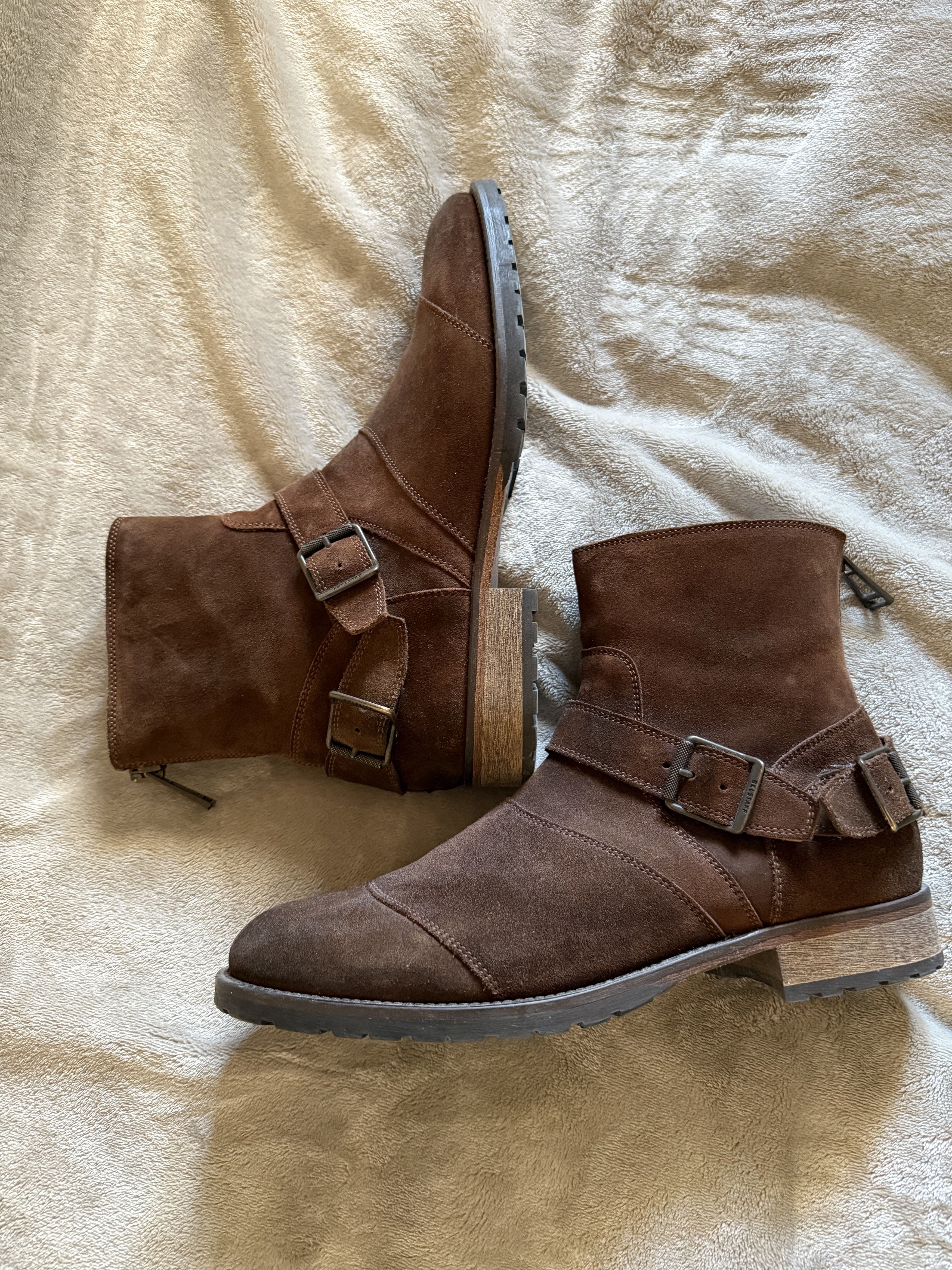 Belstaff Belstaff Brown Suede Boots Size US 11 / EU 44 - 12 Thumbnail