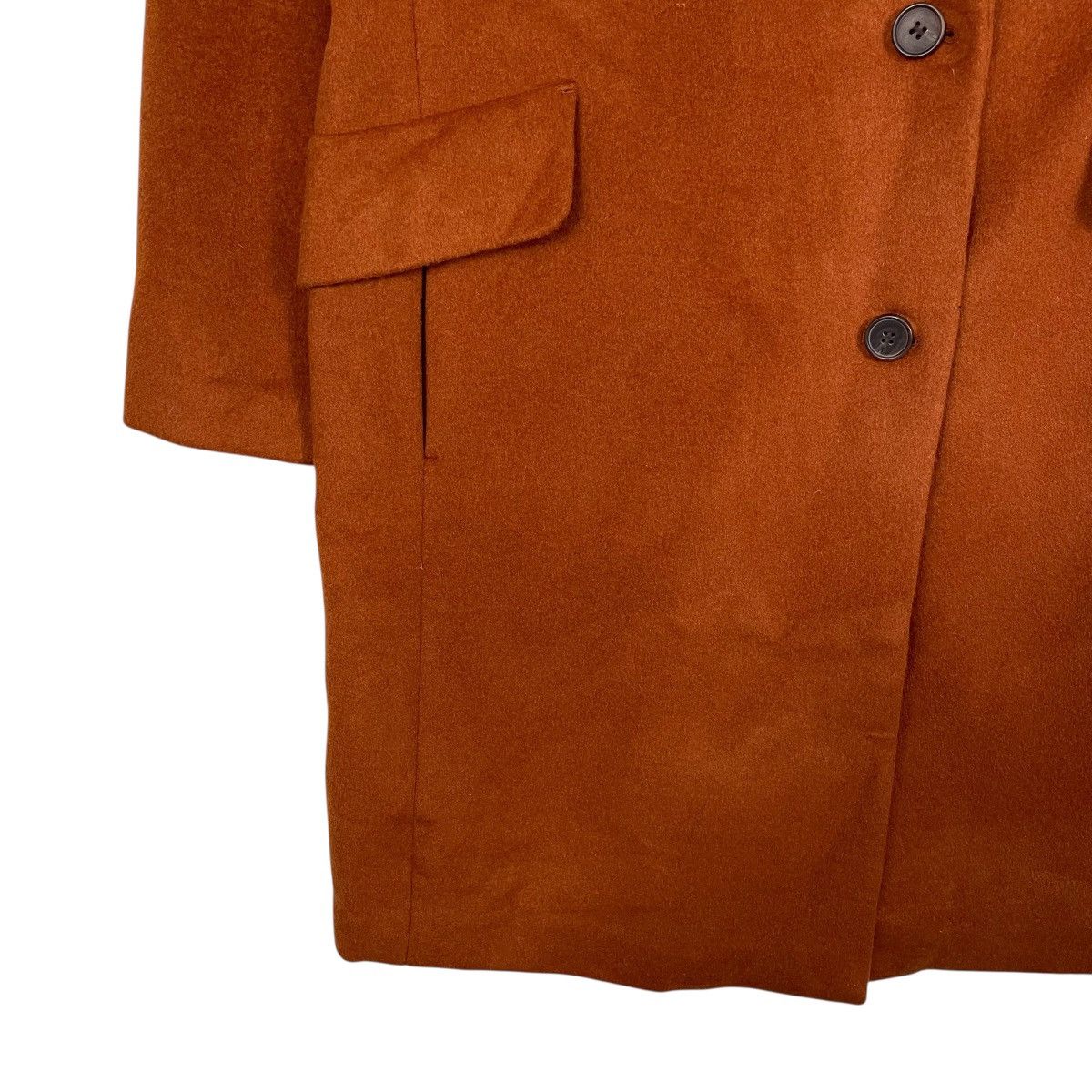 Japanese Brand Tankus Wool Overcoat Size M / US 6-8 / IT 42-44 - 4 Thumbnail