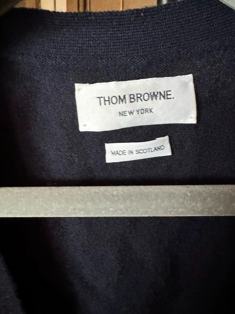 Thom Browne Thom Browne Cashmere cardigan Size US L / EU 52-54 / 3 - 4 Thumbnail