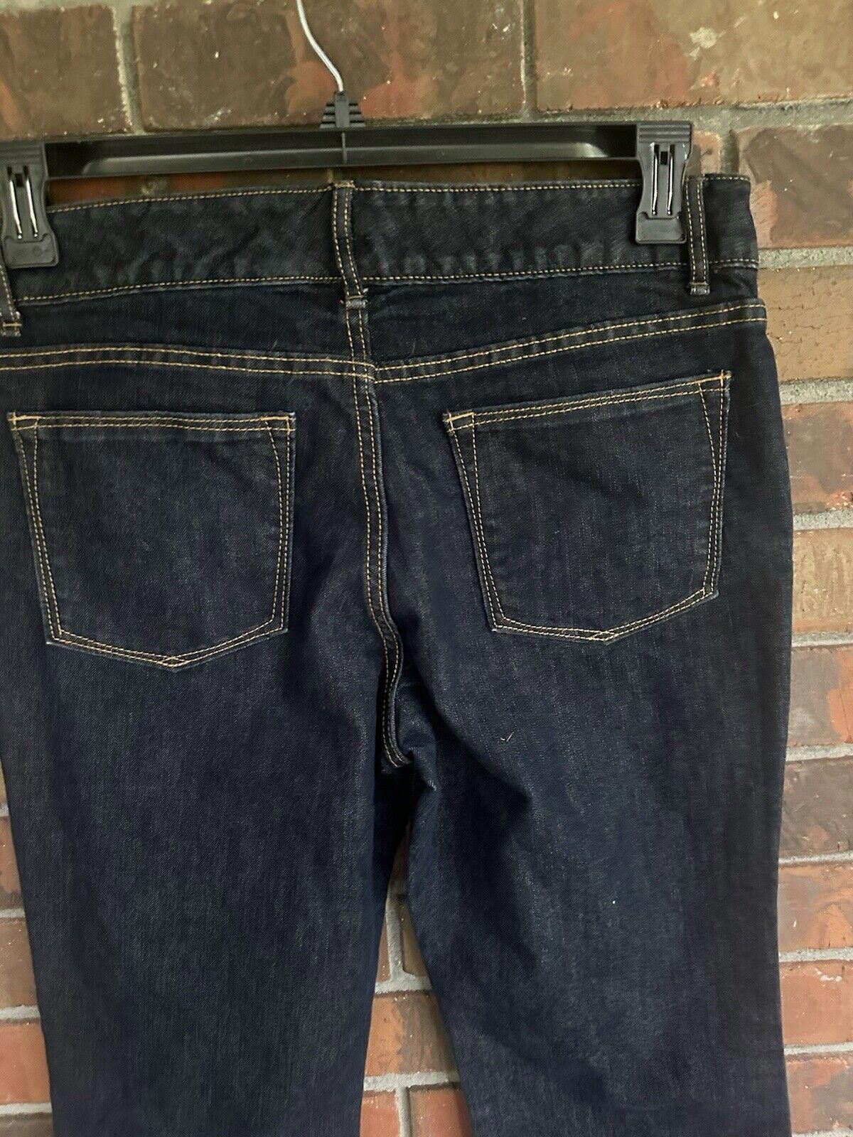 Gap Women's Gap Jeans Size 10 Long 10L Bootcut Dark Wash Size 32" / US 10 / IT 46 - 4 Thumbnail