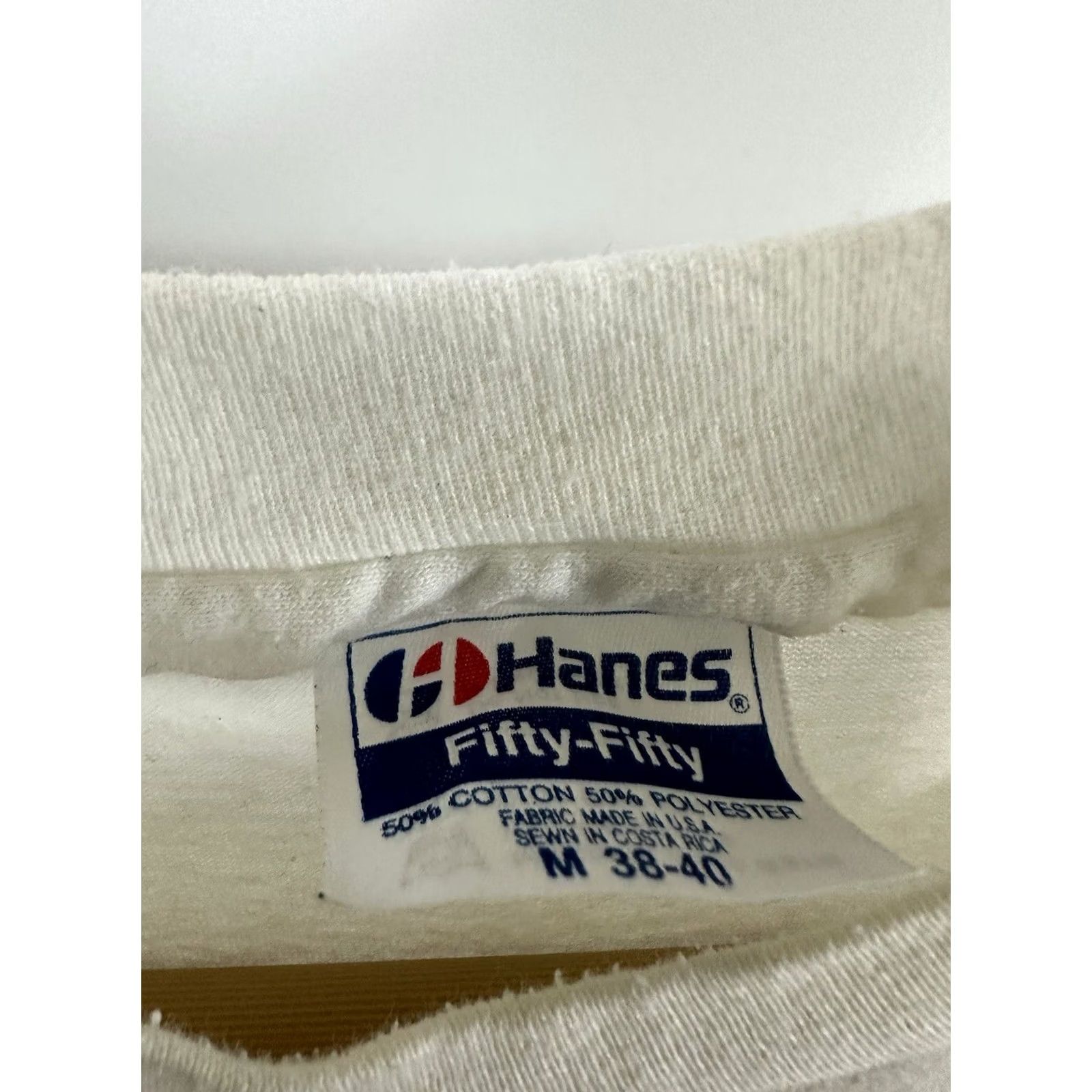 Hanes VTG 80s Harriet Tubman Frederick Douglass T-Shirt M White Hanes Mens History hbcu 90s Theme Size US M / EU 48-50 / 2 - 3 Thumbnail