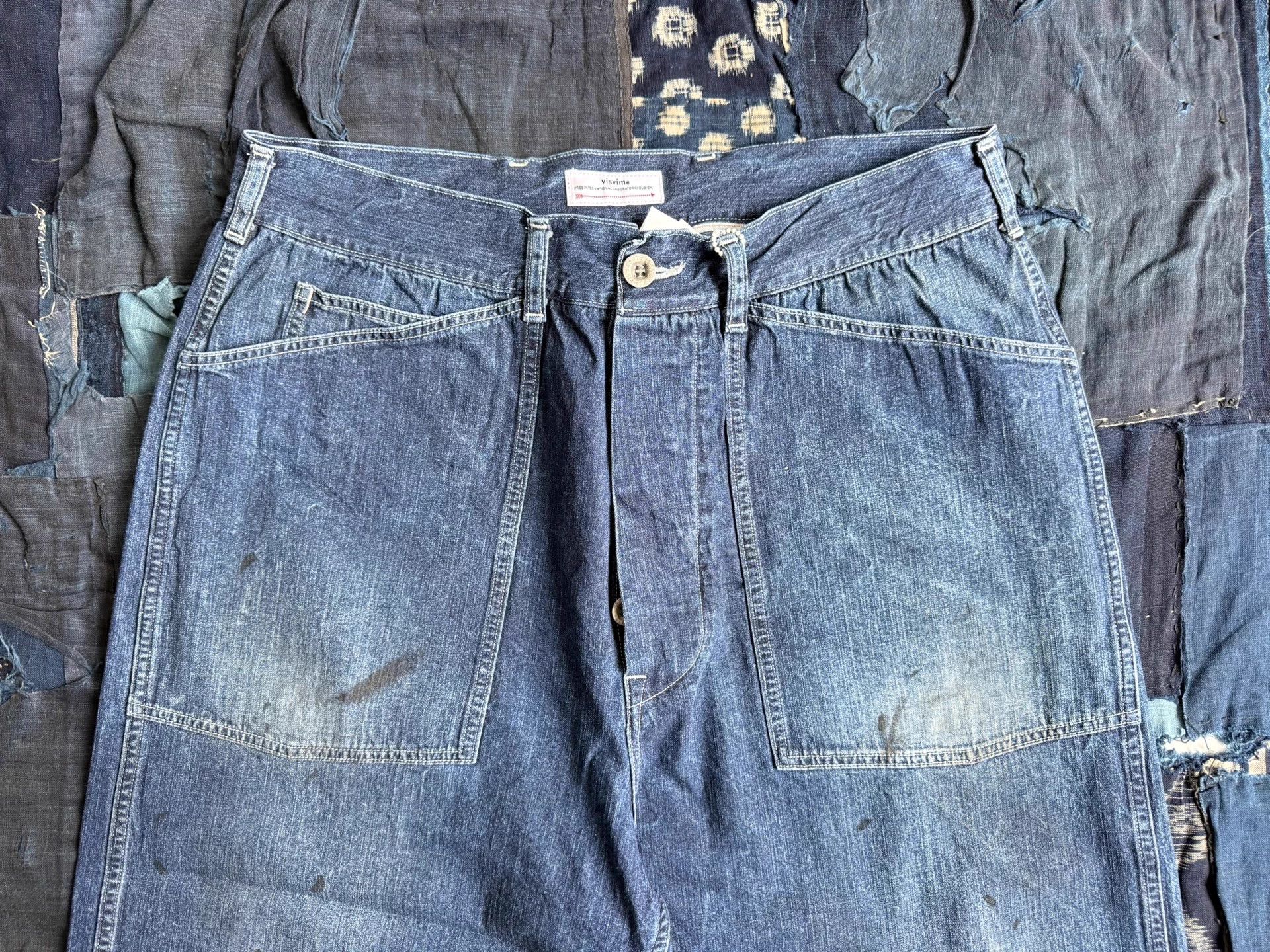 Visvim VISVIM 26SS SCOUT PANTS DRY DENIM Lmt Washed Splatter Size US 32 / EU 48 - 3 Thumbnail