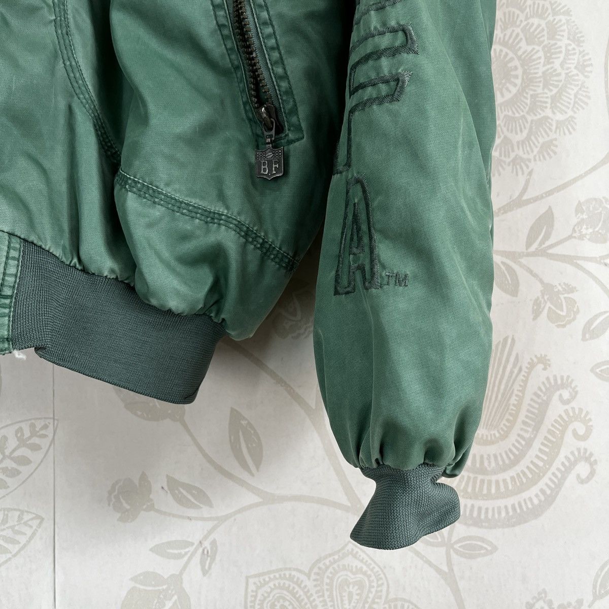 45rpm × Vintage Vintage 45RPM BFA Back Fire Bomber Jacket Size US L / EU 52-54 / 3 - 8 Thumbnail