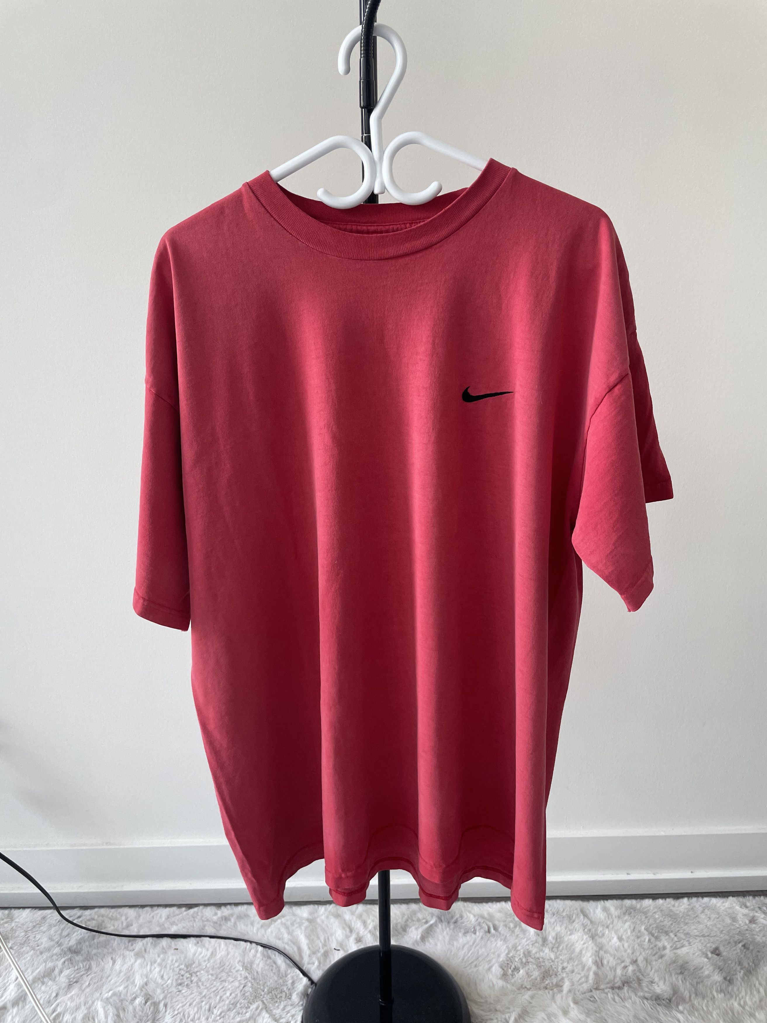 Nike Oversized Vintage Washed Nike T-Shirt Size US XL / EU 56 / 4 - 3 Thumbnail