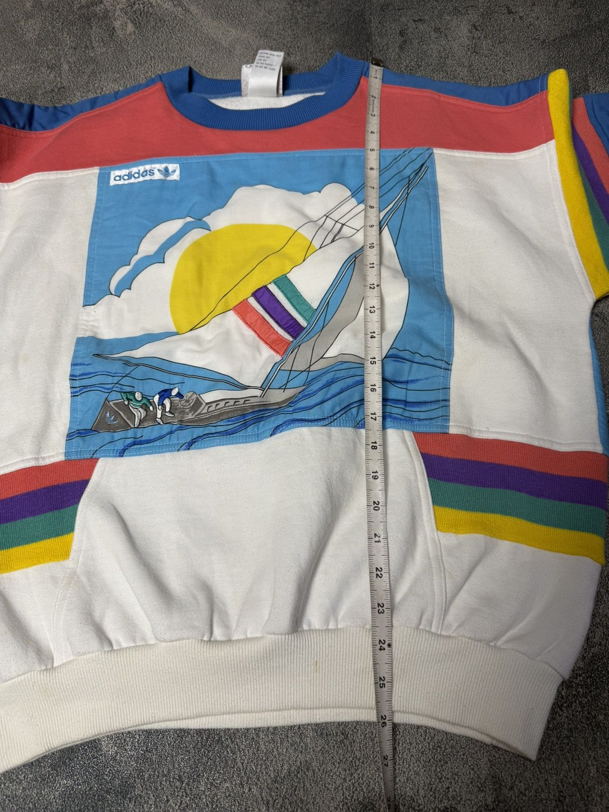 Adidas Very Rare Vintage 80s Adidas Regatta Sailing Size US L / EU 52-54 / 3 - 10 Thumbnail