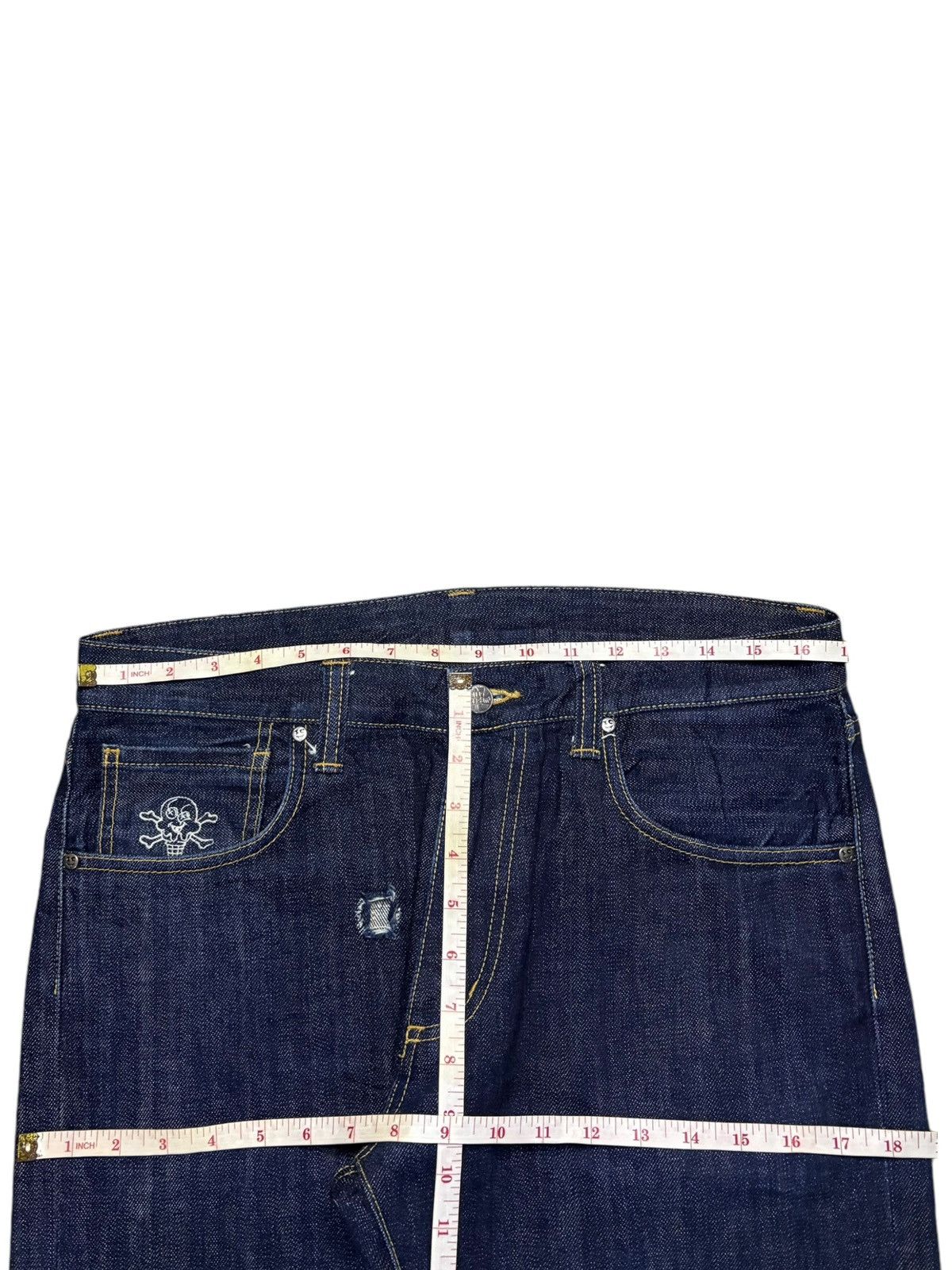 Billionaire Boys Club × Icecream OG Vintage Billionaire Boys Club Ice Cream Jeans Raw Denim Size US 34 / EU 50 - 12 Thumbnail