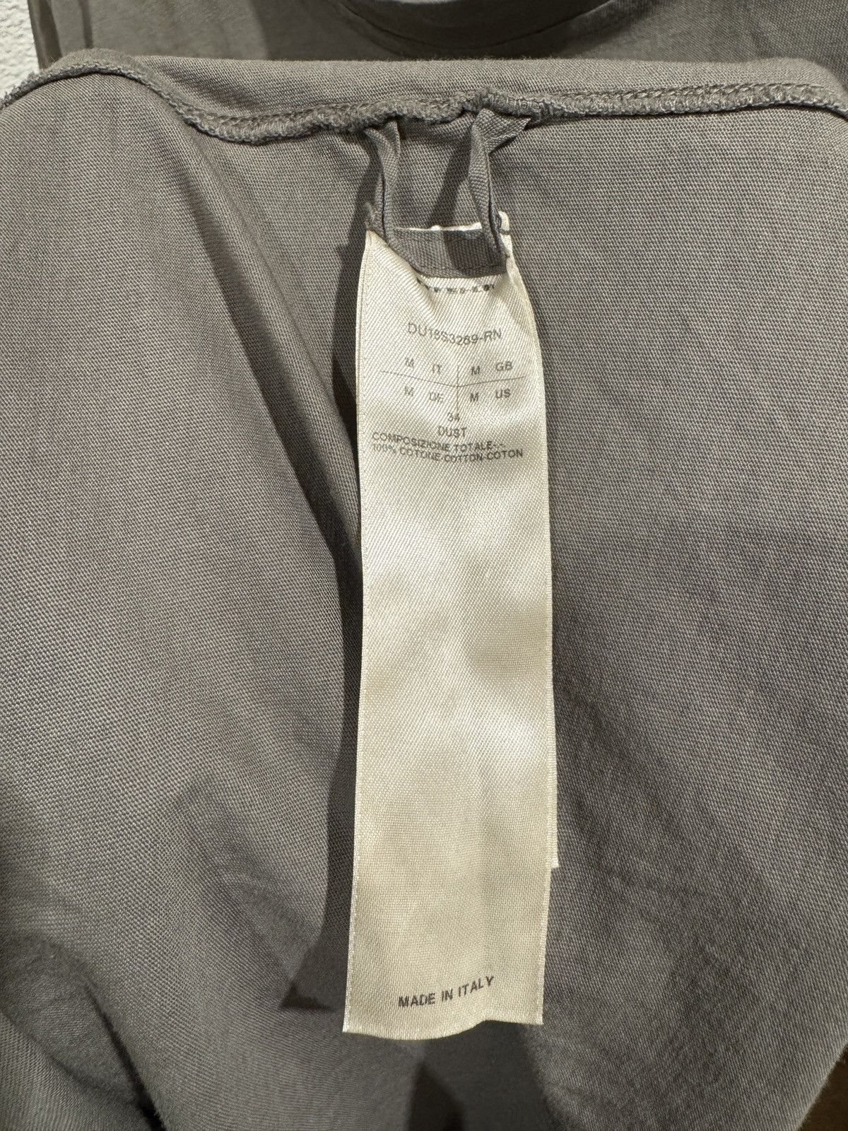 Rick Owens Rick Owens DRKSHDW Double Layer Hustle T Size US M / EU 48-50 / 2 - 6 Thumbnail