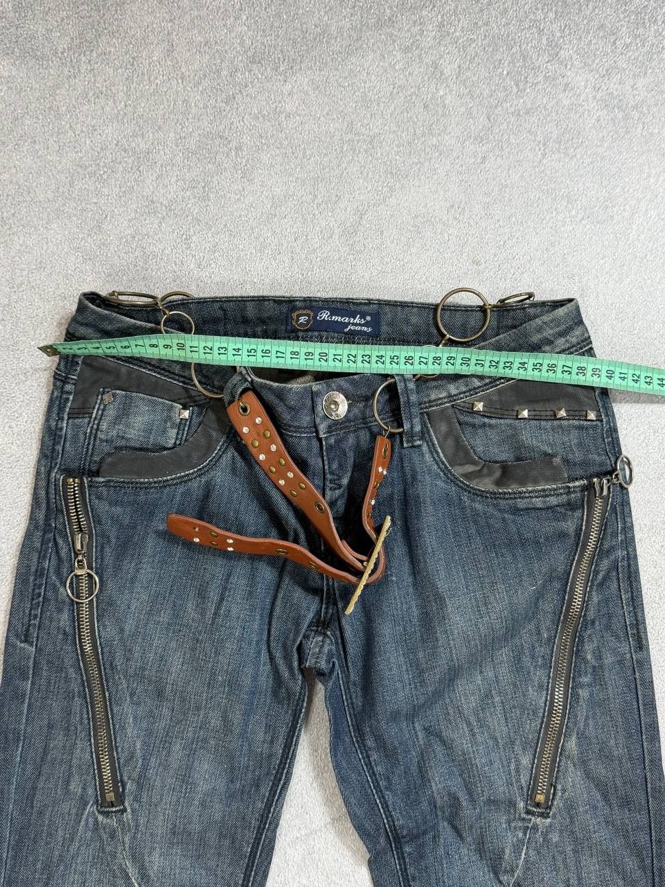 Japanese Brand vintage 90s streetwear miss me bootcot flared denim y2k jean Size US 28 / EU 44 - 11 Thumbnail