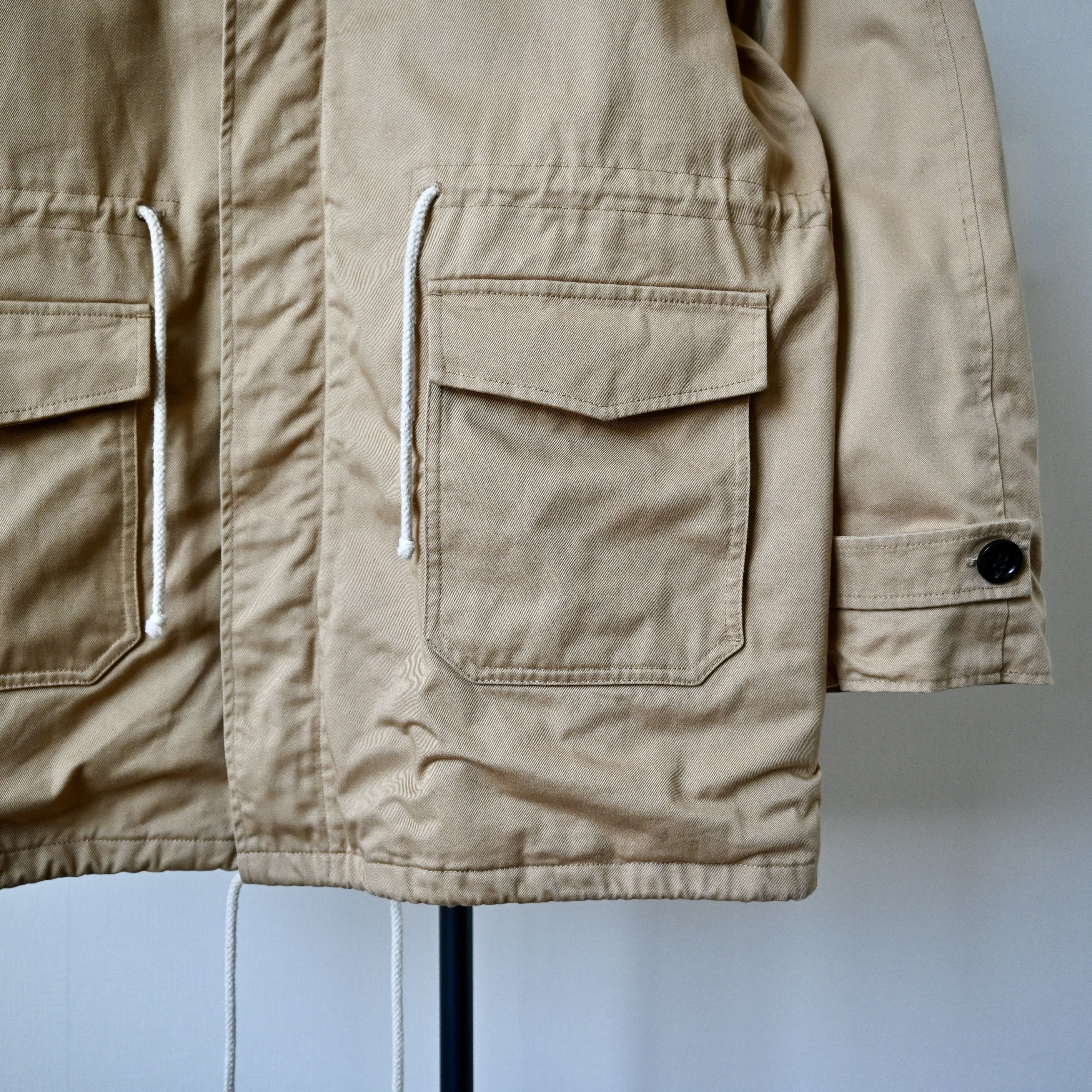 Sunday Works Sunday Works cotton chino twill fly front coat, made in USA Size US M / EU 48-50 / 2 - 9 Thumbnail