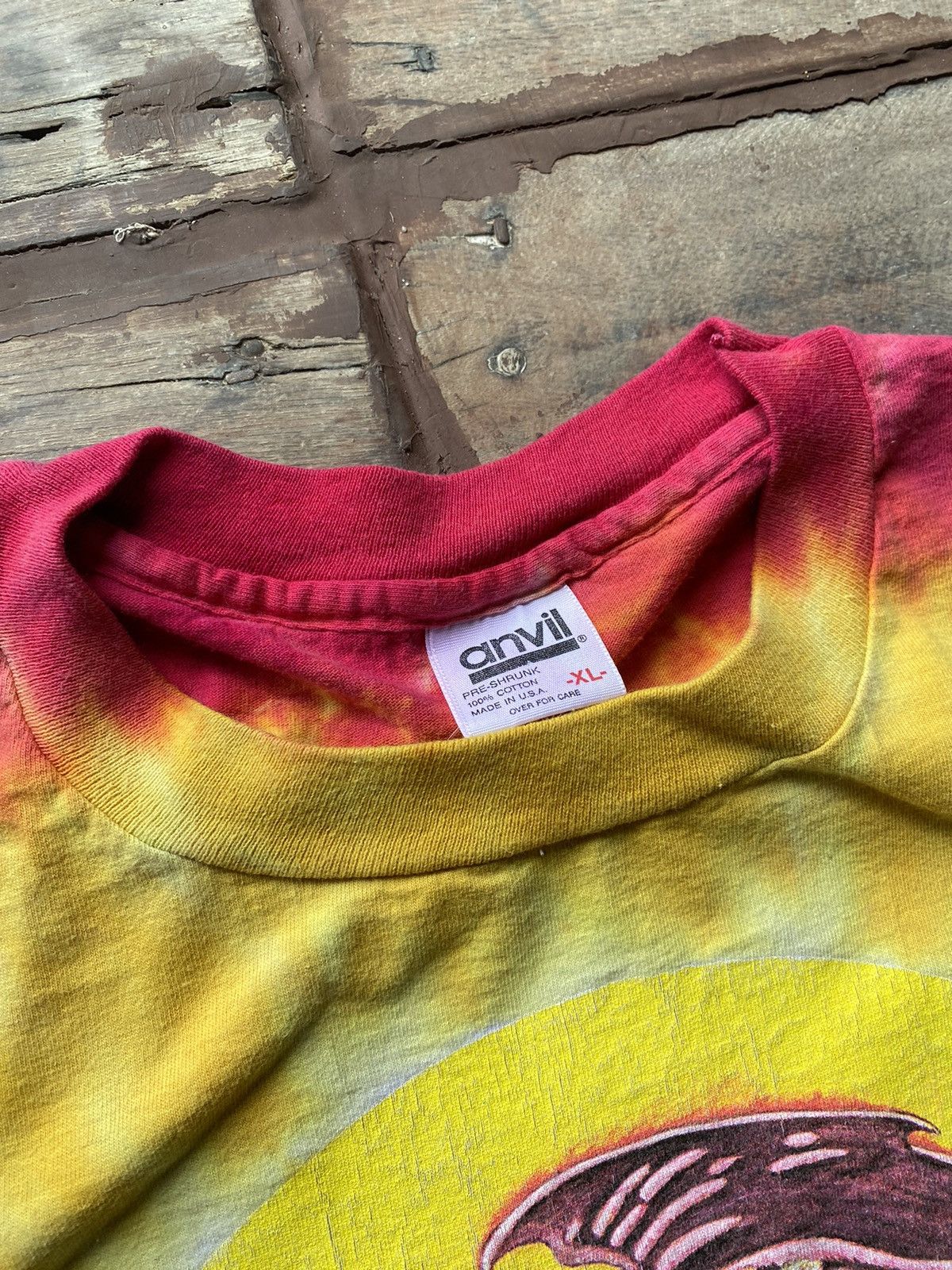 Bob Marley × Vintage Vintage 1990s Bob Marley Confrontation T shirts Size US XL / EU 56 / 4 - 3 Thumbnail