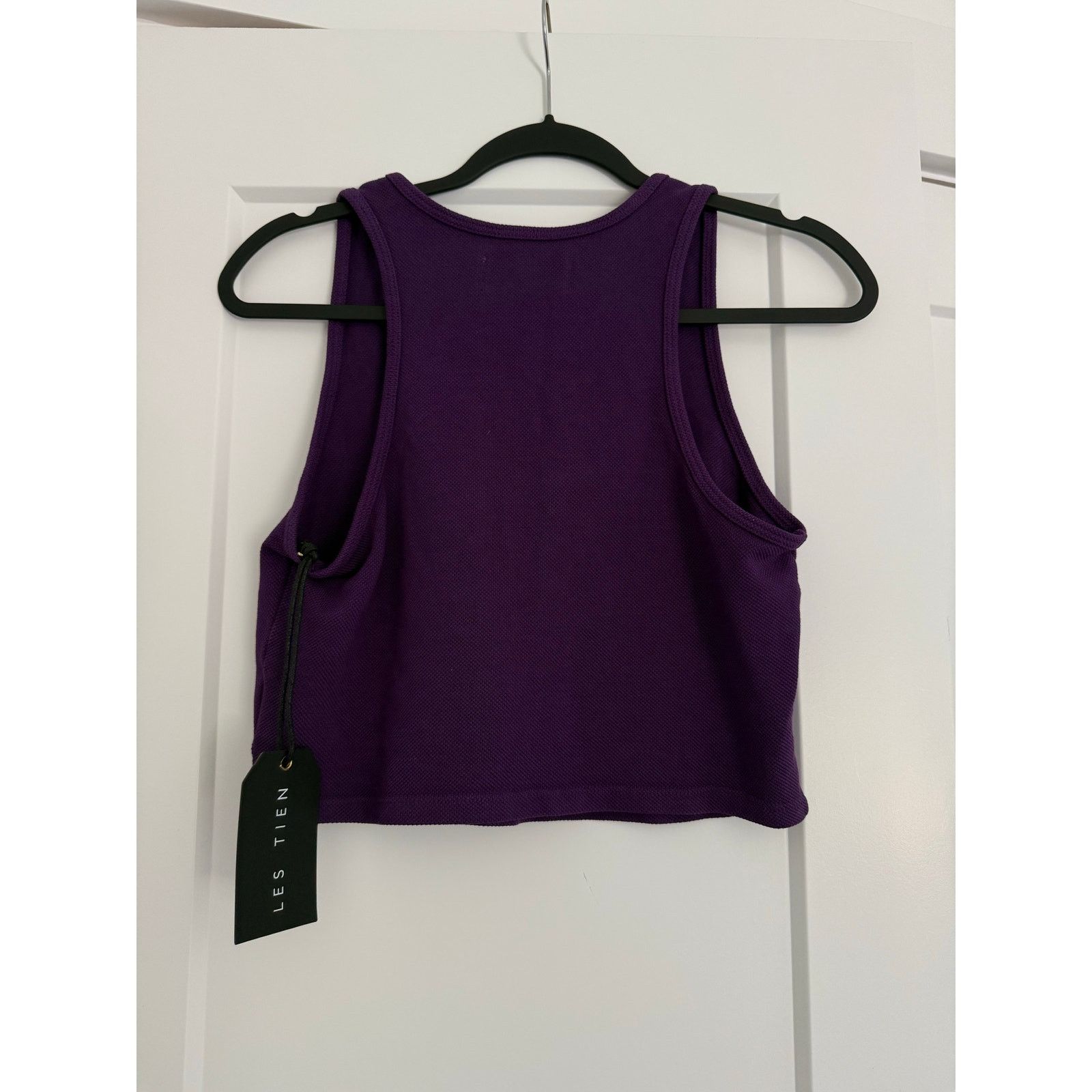 Les Tien $105 New Les Tien Purple Crop Tank - small Size S / US 4 / IT 40 - 2 Thumbnail
