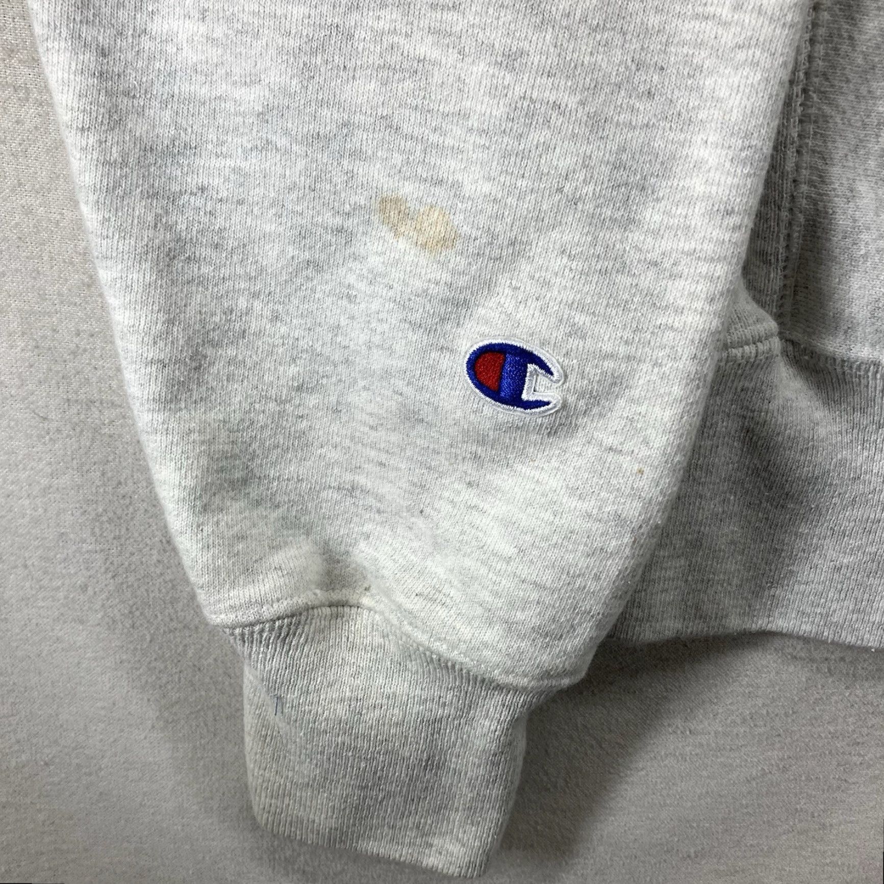Champion VINTAGE Champion University of Texas A&M Kingsville Javelinas Sweatshirt Pullover Adult Medium Gray Graphic Print 90s Mens Size US M / EU 48-50 / 2 - 4 Thumbnail