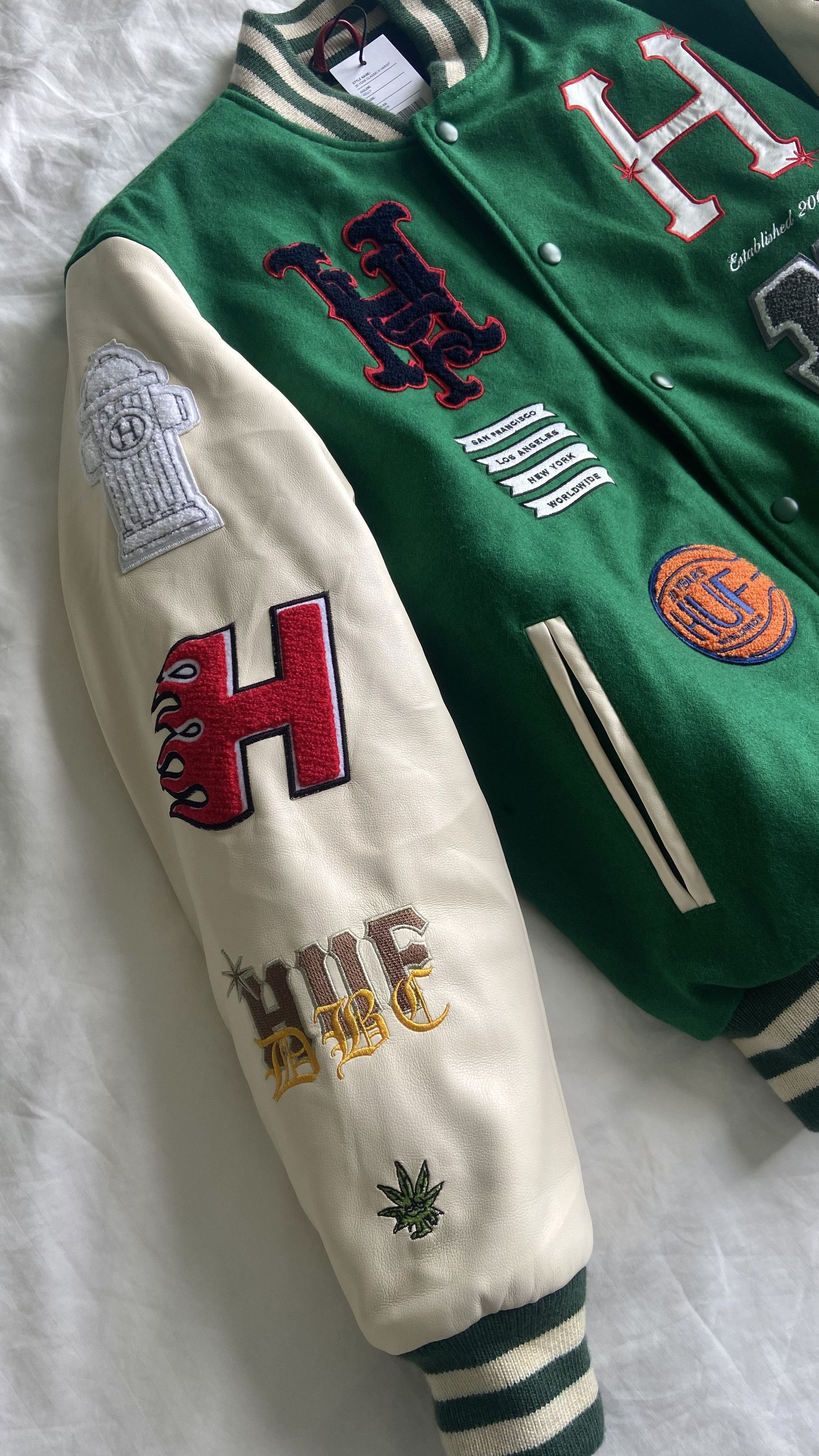 Huf HUF special-edition Classic H Varsity Jacket Size US M / EU 48-50 / 2 - 7 Thumbnail