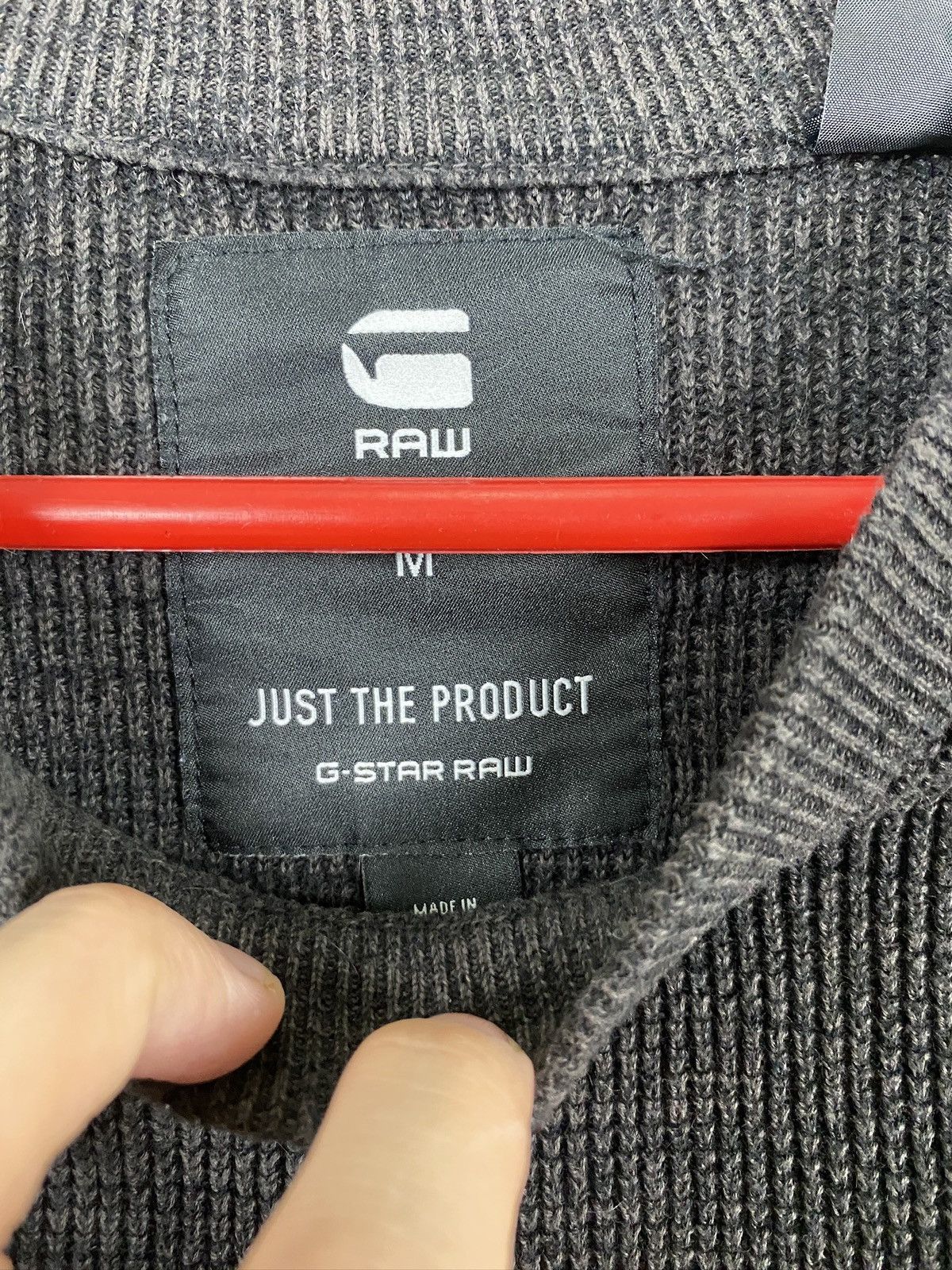 G-Star Men’s G-Star Raw Davin Stripe R Kmit Sweatshirt Size M Size US M / EU 48-50 / 2 - 6 Thumbnail