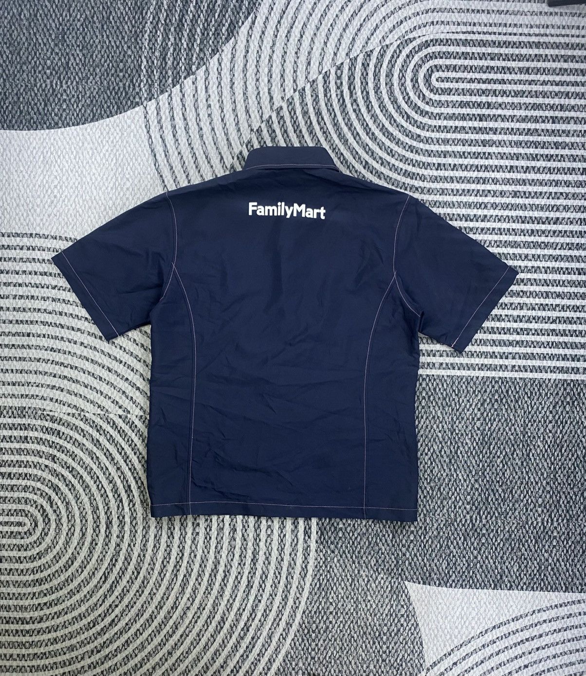 Japanese Brand Vintage Family Mart Uniform Worker Zipper Jacket Size US M / EU 48-50 / 2 - 2 Thumbnail