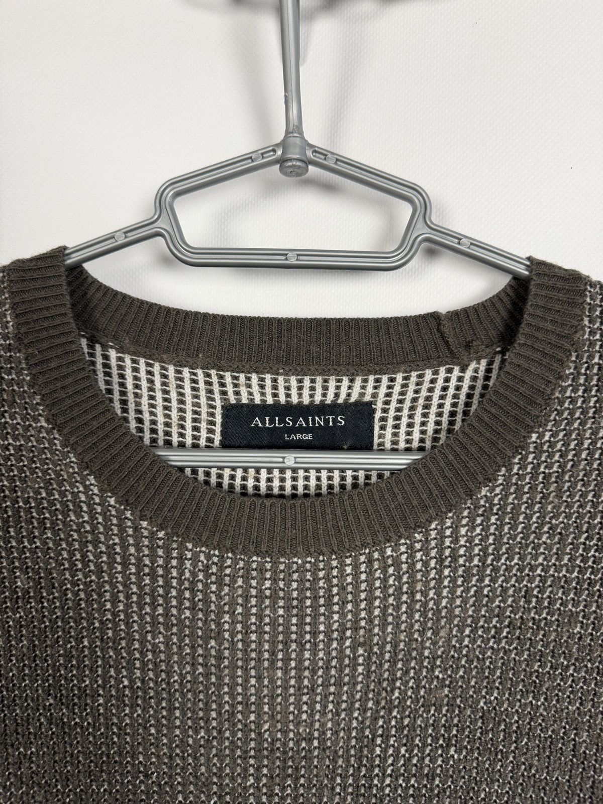 Allsaints Men’s Allsaints Natan Crew Knit Sweater Pullover Size L Size US L / EU 52-54 / 3 - 7 Thumbnail