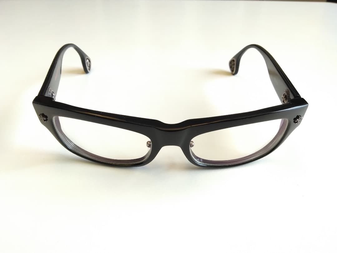 Chrome Hearts CHROME HEARTS DRILLED Eyeglasses Black Size ONE SIZE - 2 Thumbnail