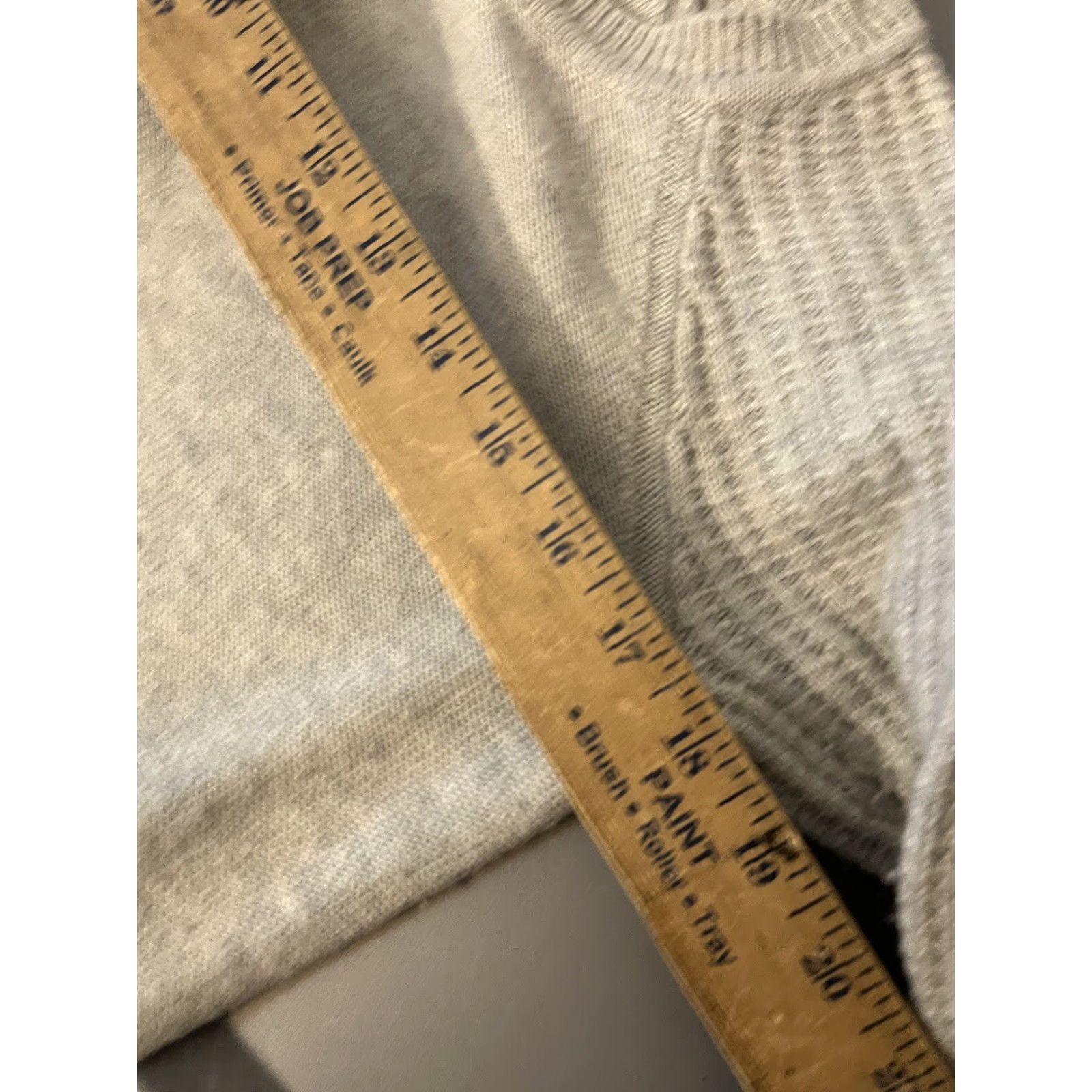 Gap Gap Women Solid Gray Crew Neck Long Sleeve Size Small Sweater Shirt Size S / US 4 / IT 40 - 4 Thumbnail