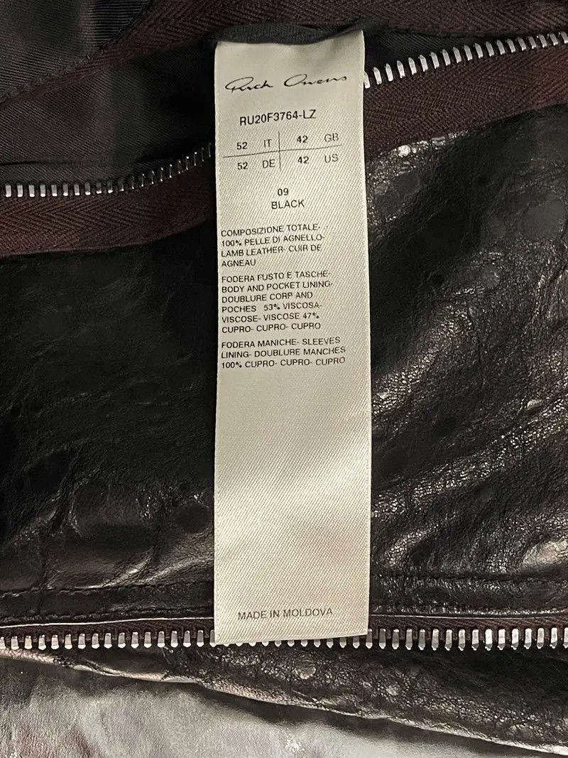 Rick Owens Black Acid Stooges 52 IT Size US L / EU 52-54 / 3 - 3 Thumbnail