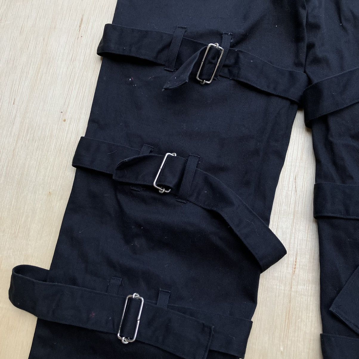Designer × Japanese Brand × Punk and Yo LONG PUNK PANTS Size US 31 - 3 Thumbnail