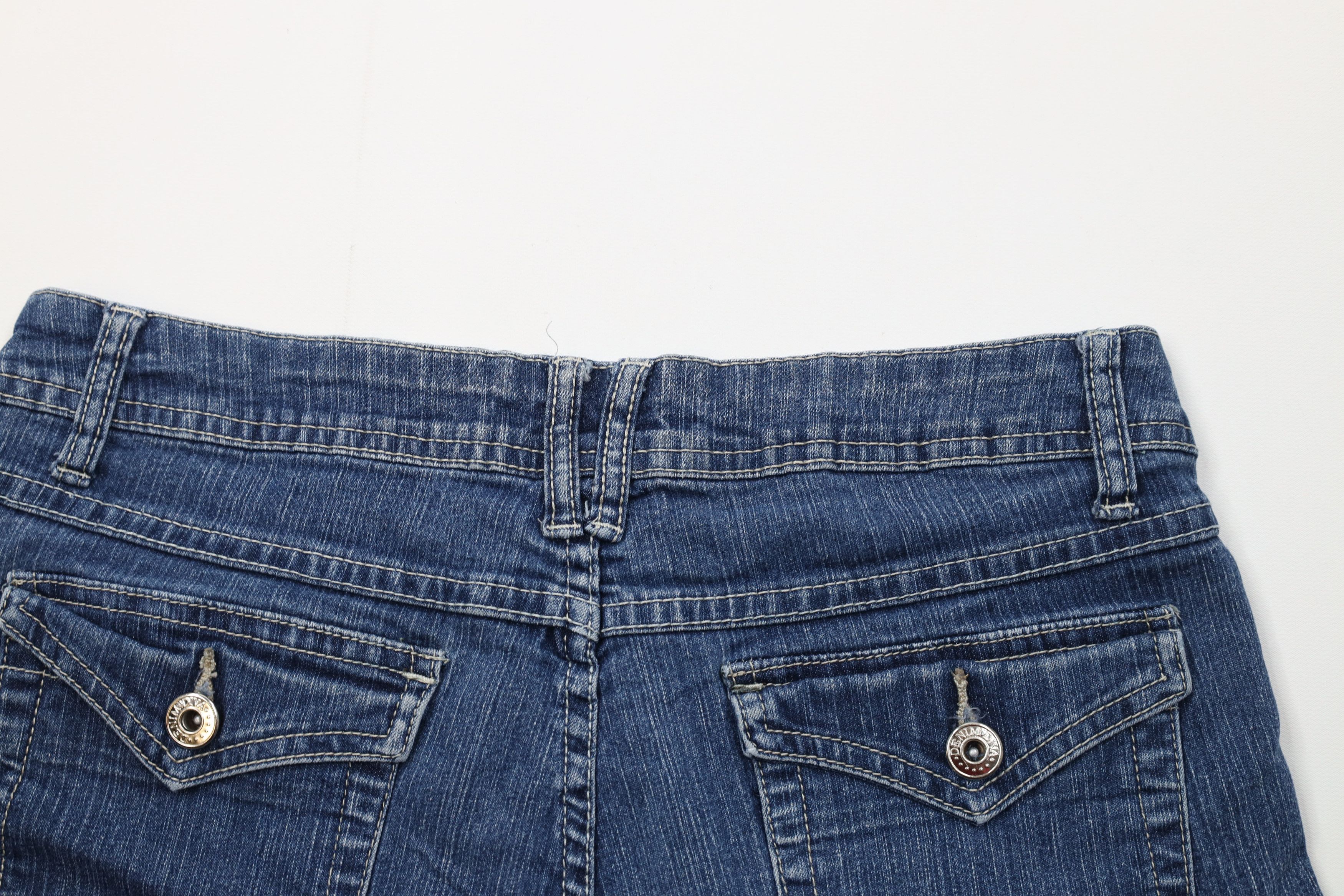 Vintage Vintage 90s Y2K Babydoll Bella Fairy Denim Jean Shorts Size 28" / US 6 / IT 42 - 8 Thumbnail