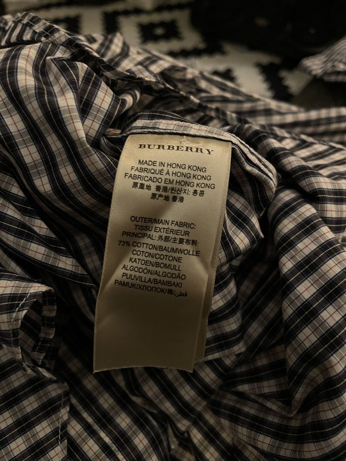 Burberry Burberry Button Up Shirt Size US M / EU 48-50 / 2 - 5 Thumbnail