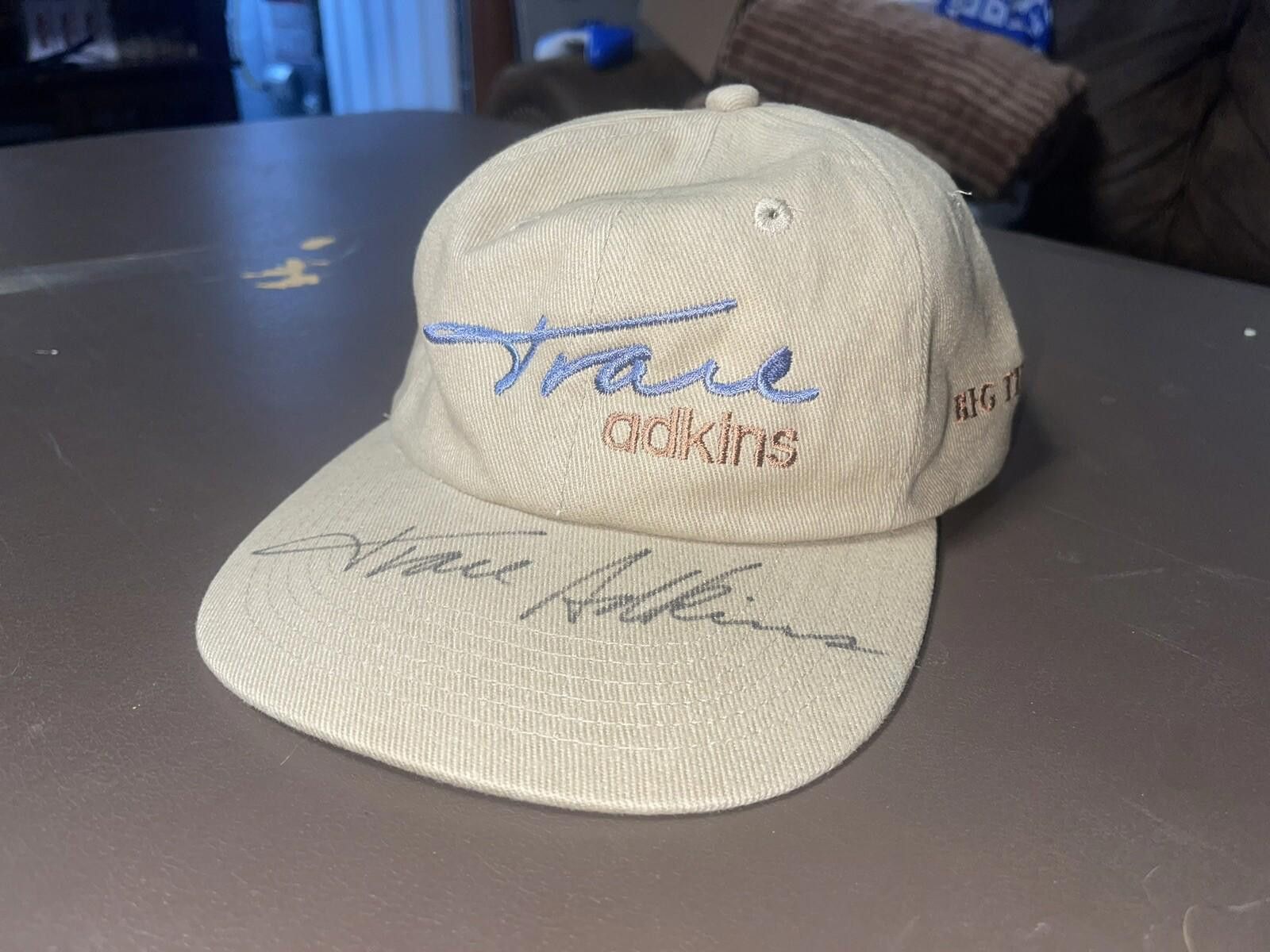 Other Trace Adkins Autograph Hat / Big Time Album / Signed Hat Size ONE SIZE - 1 Thumbnail